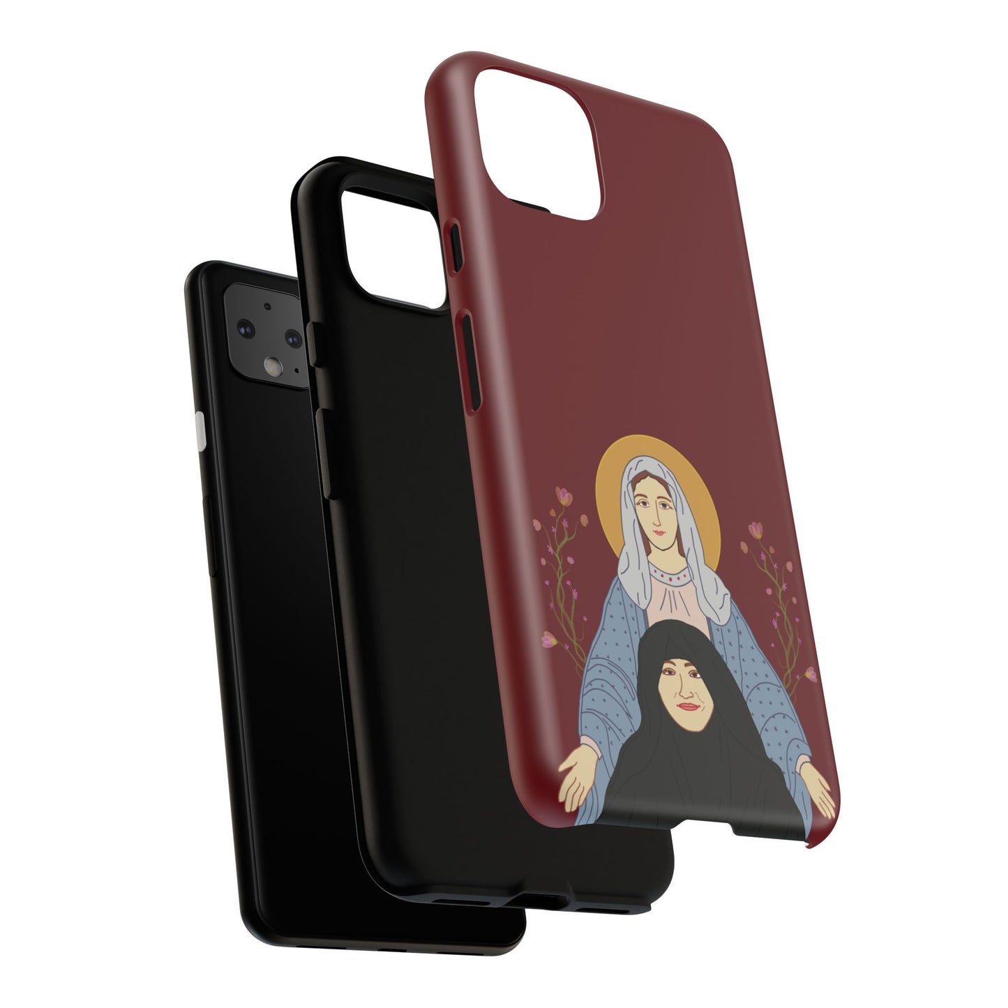 St. Mary & Tamav Erene Tough Cases: Stylish Gift for Friends, Unique Cover for Women, Tech Accessory