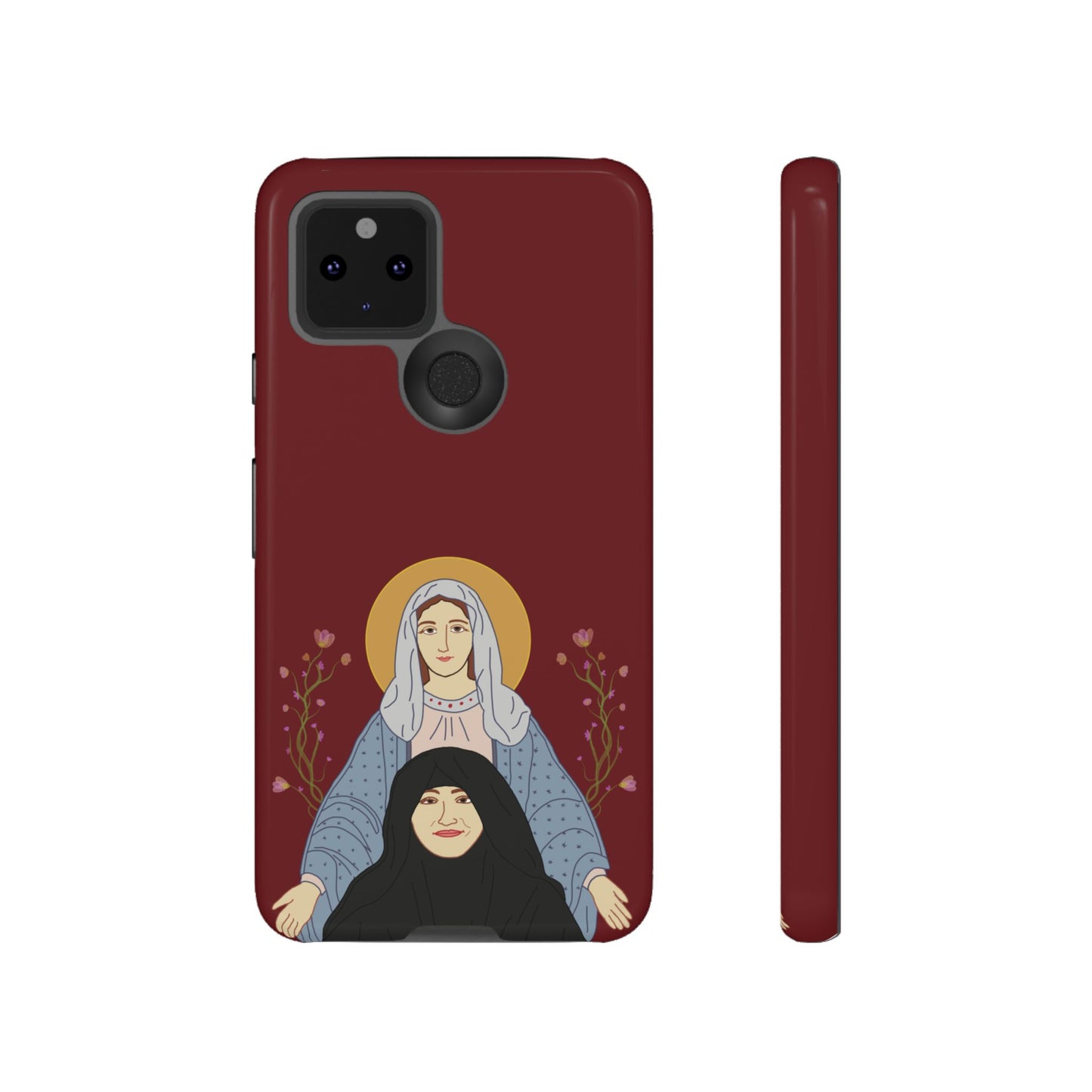St. Mary & Tamav Erene Tough Cases: Stylish Gift for Friends, Unique Cover for Women, Tech Accessory