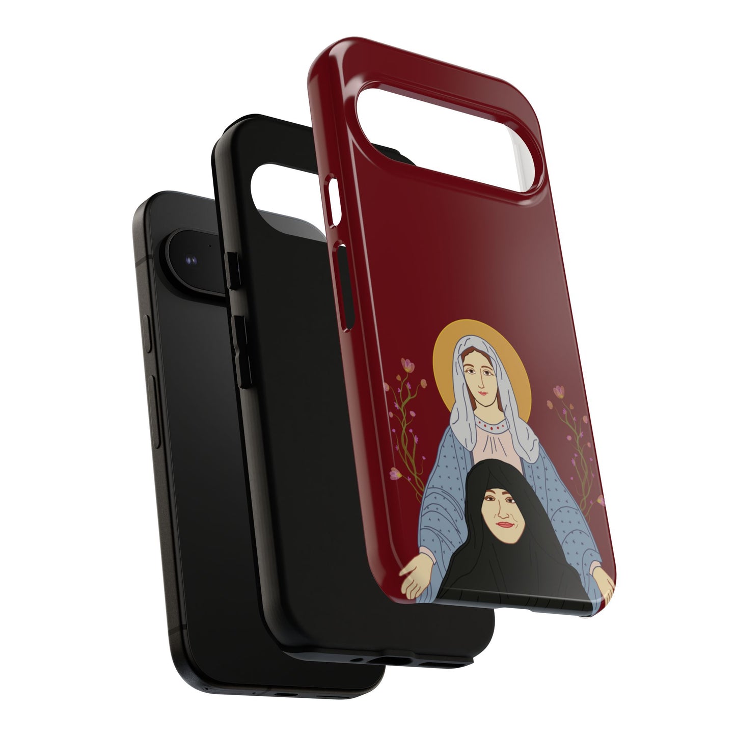 St. Mary & Tamav Erene Tough Cases: Stylish Gift for Friends, Unique Cover for Women, Tech Accessory