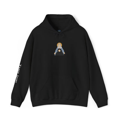 St. Mary & Tamav Erene Hoodie | Unisex Heavy Blend Sweatshirt, Religious Apparel, Spiritual Gift, Cozy Layer, Inspirational Clothing