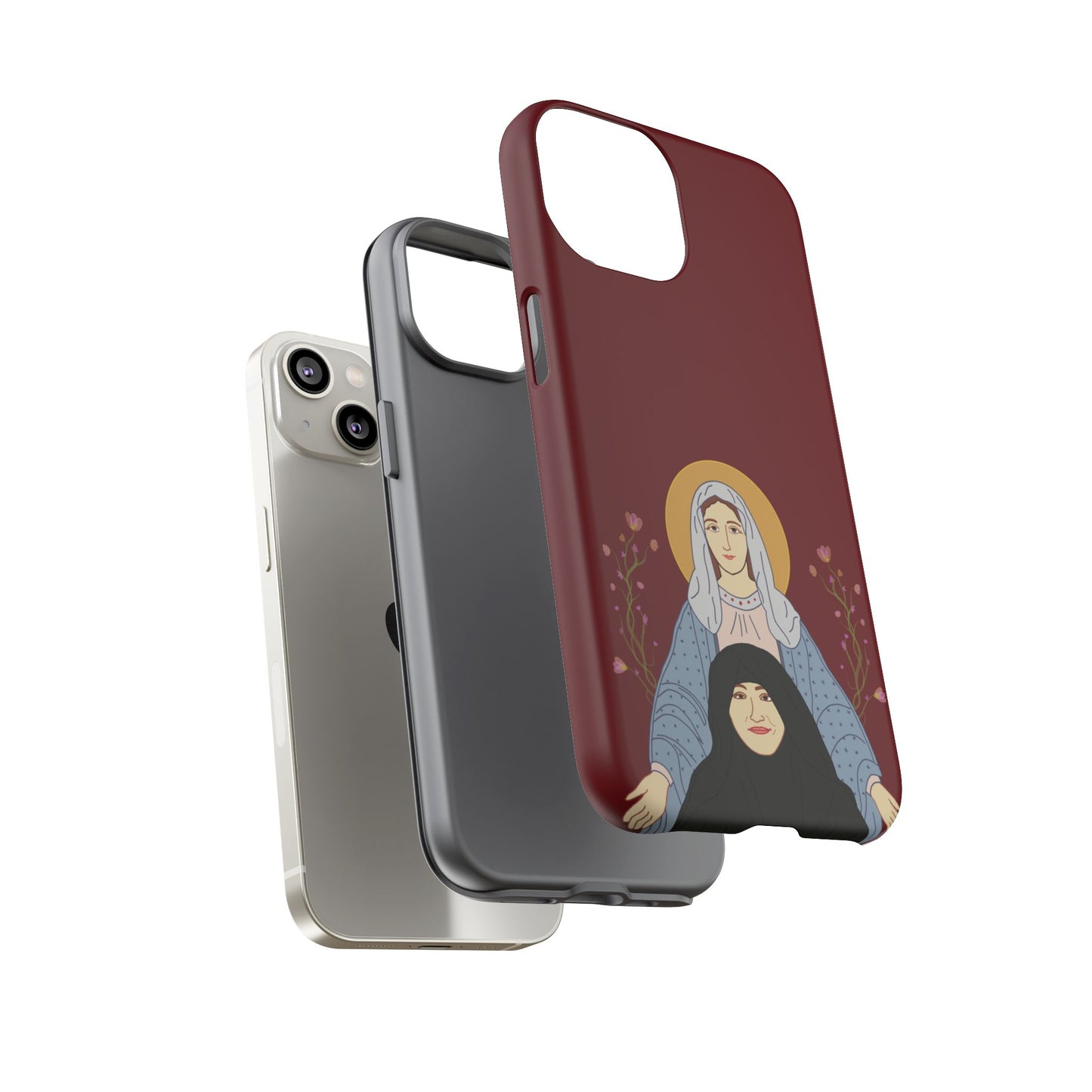 St. Mary & Tamav Erene Tough Cases: Stylish Gift for Friends, Unique Cover for Women, Tech Accessory