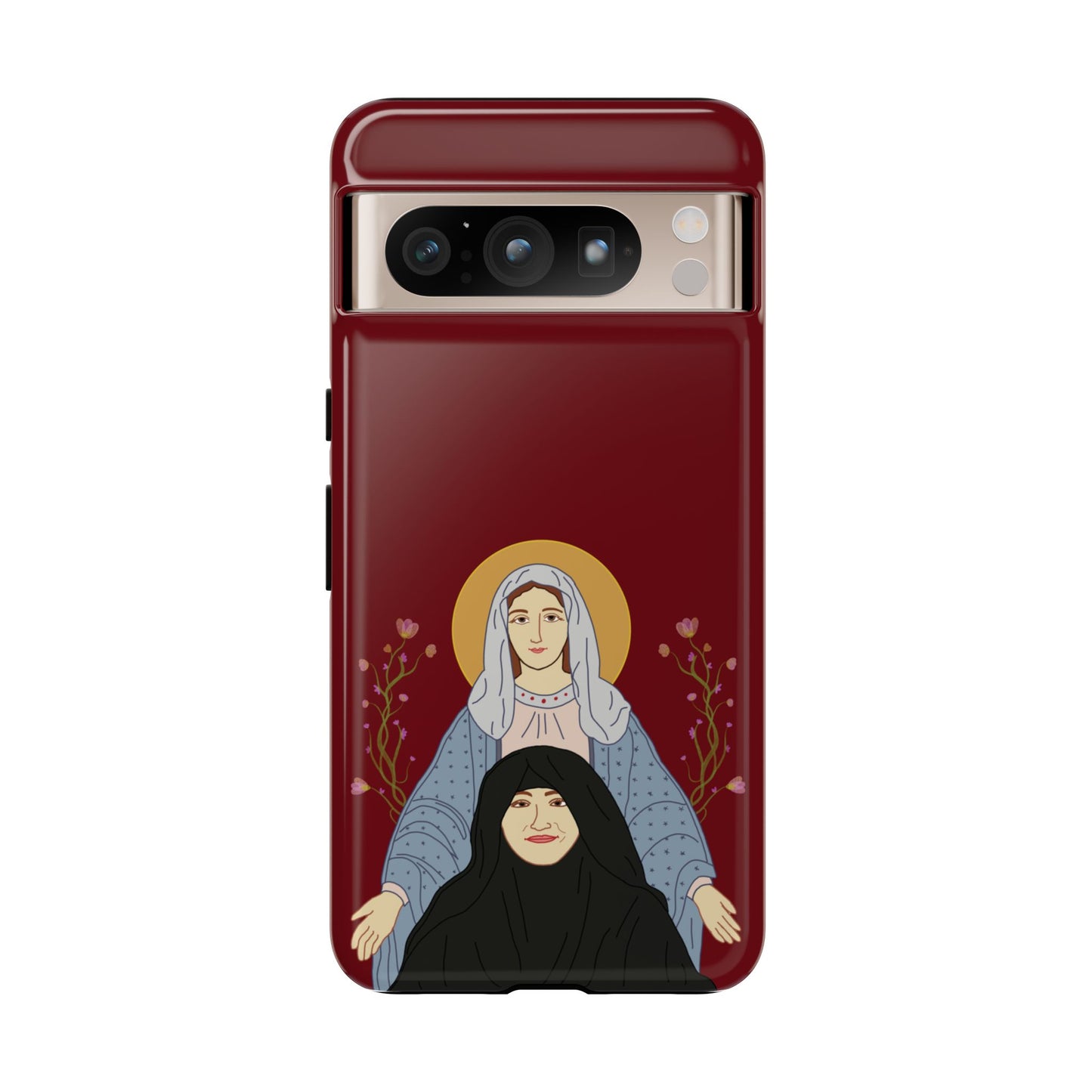 St. Mary & Tamav Erene Tough Cases: Stylish Gift for Friends, Unique Cover for Women, Tech Accessory