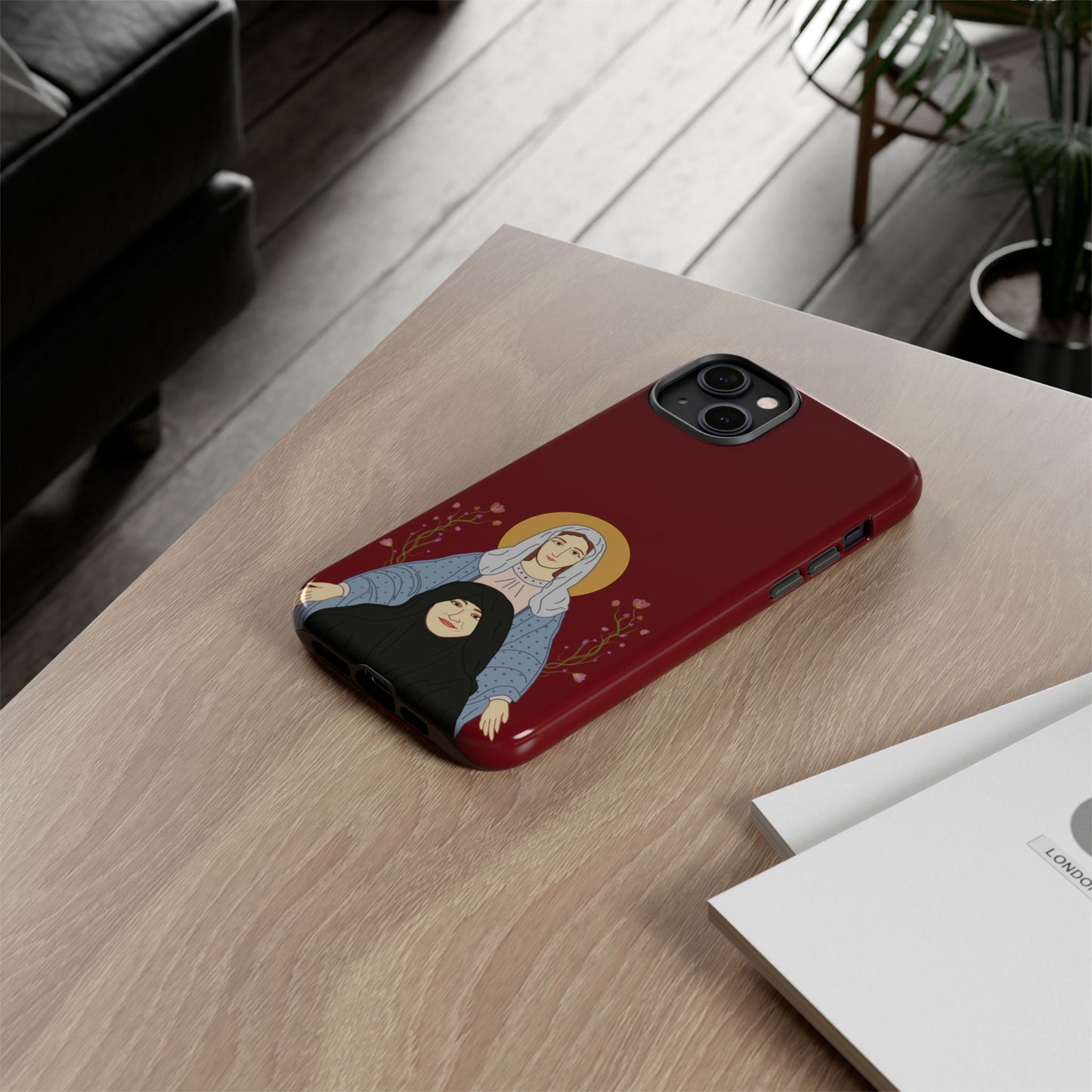 St. Mary & Tamav Erene Tough Cases: Stylish Gift for Friends, Unique Cover for Women, Tech Accessory