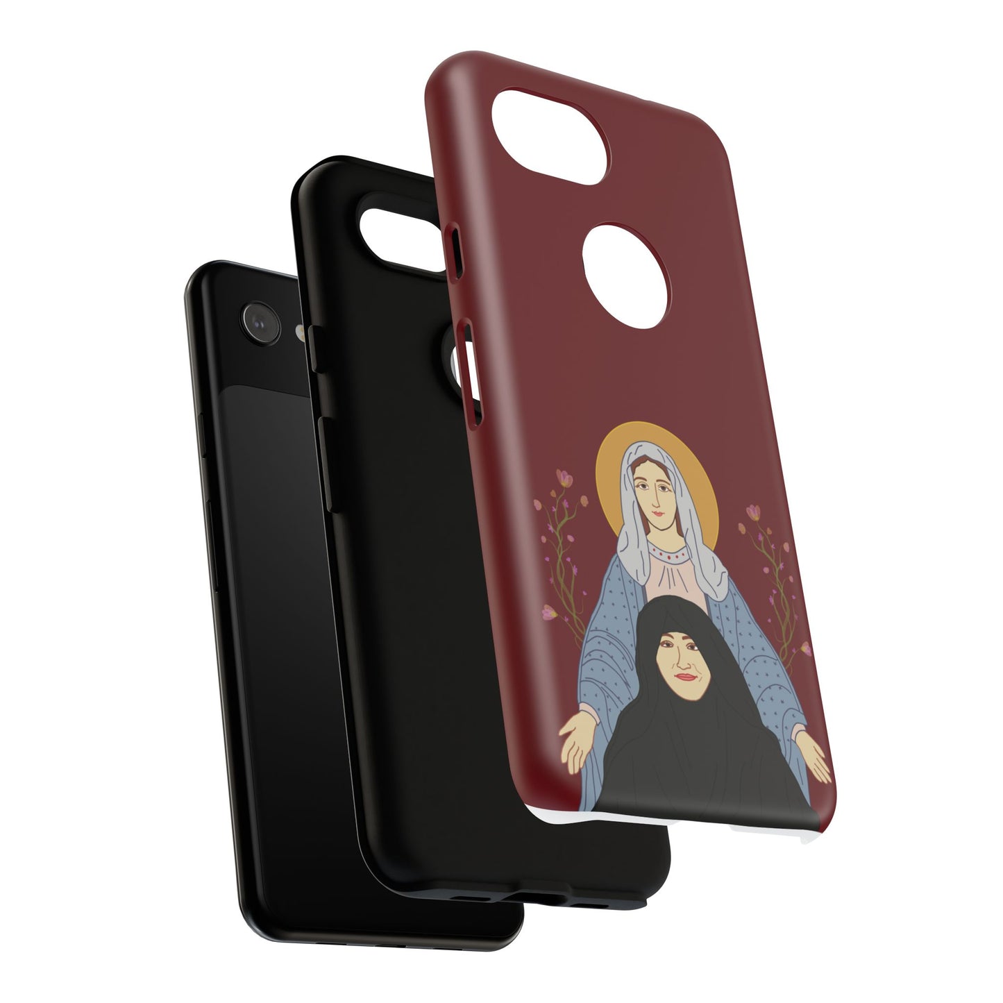 St. Mary & Tamav Erene Tough Cases: Stylish Gift for Friends, Unique Cover for Women, Tech Accessory