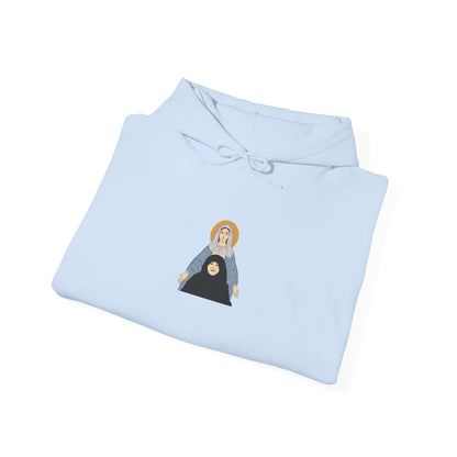 St. Mary & Tamav Erene Hoodie | Unisex Heavy Blend Sweatshirt, Religious Apparel, Spiritual Gift, Cozy Layer, Inspirational Clothing
