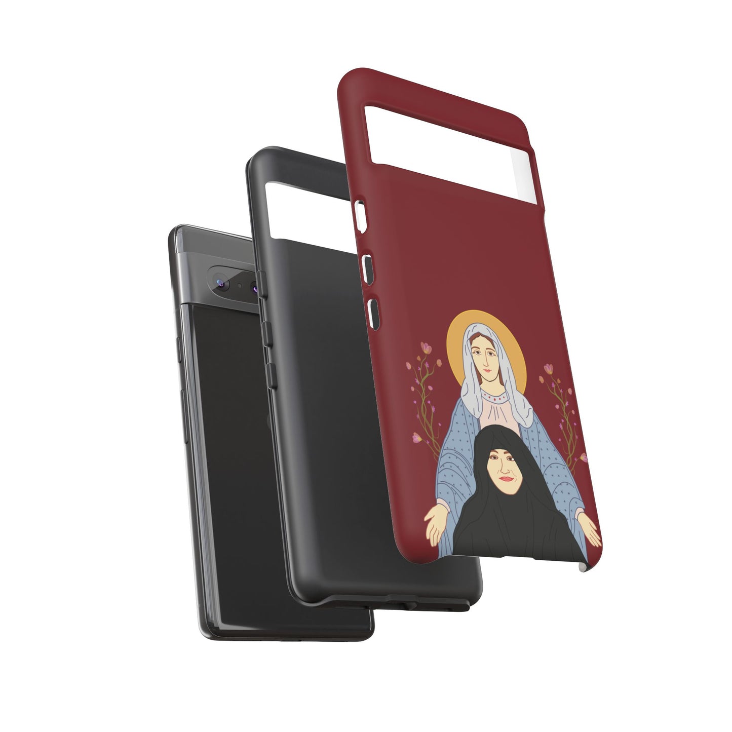 St. Mary & Tamav Erene Tough Cases: Stylish Gift for Friends, Unique Cover for Women, Tech Accessory