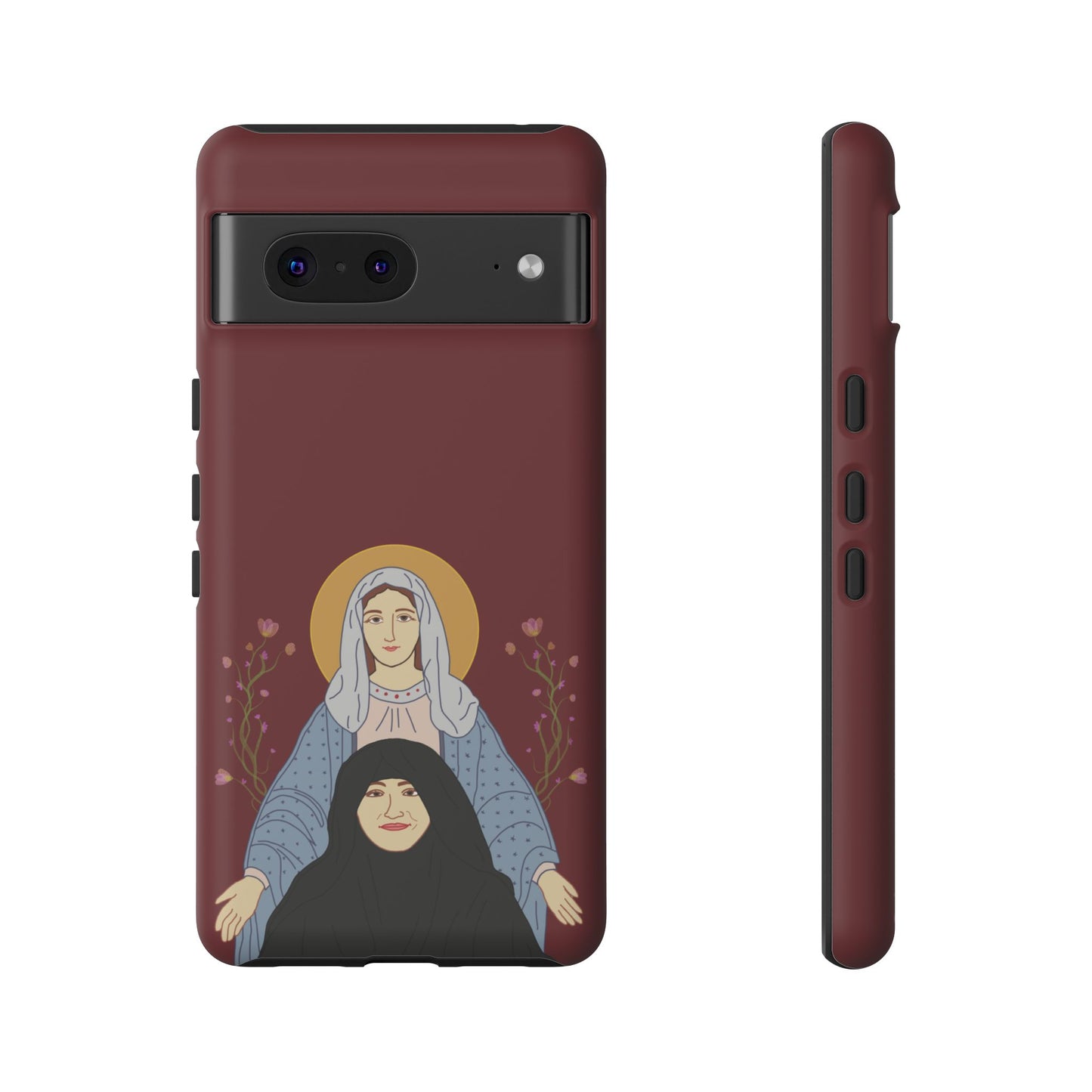St. Mary & Tamav Erene Tough Cases: Stylish Gift for Friends, Unique Cover for Women, Tech Accessory