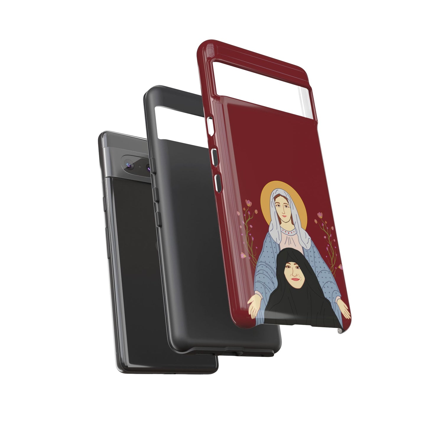 St. Mary & Tamav Erene Tough Cases: Stylish Gift for Friends, Unique Cover for Women, Tech Accessory