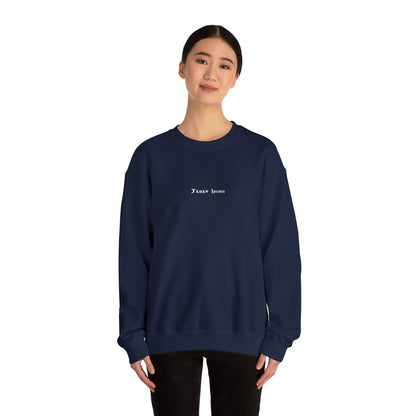 Tamav Erene Coptic Name Dark Colors Cozy Unisex Crewneck Sweatshirt for Everyday Comfort, Casual Wear, Gift for Friends, Layering Essential, Relaxed Style