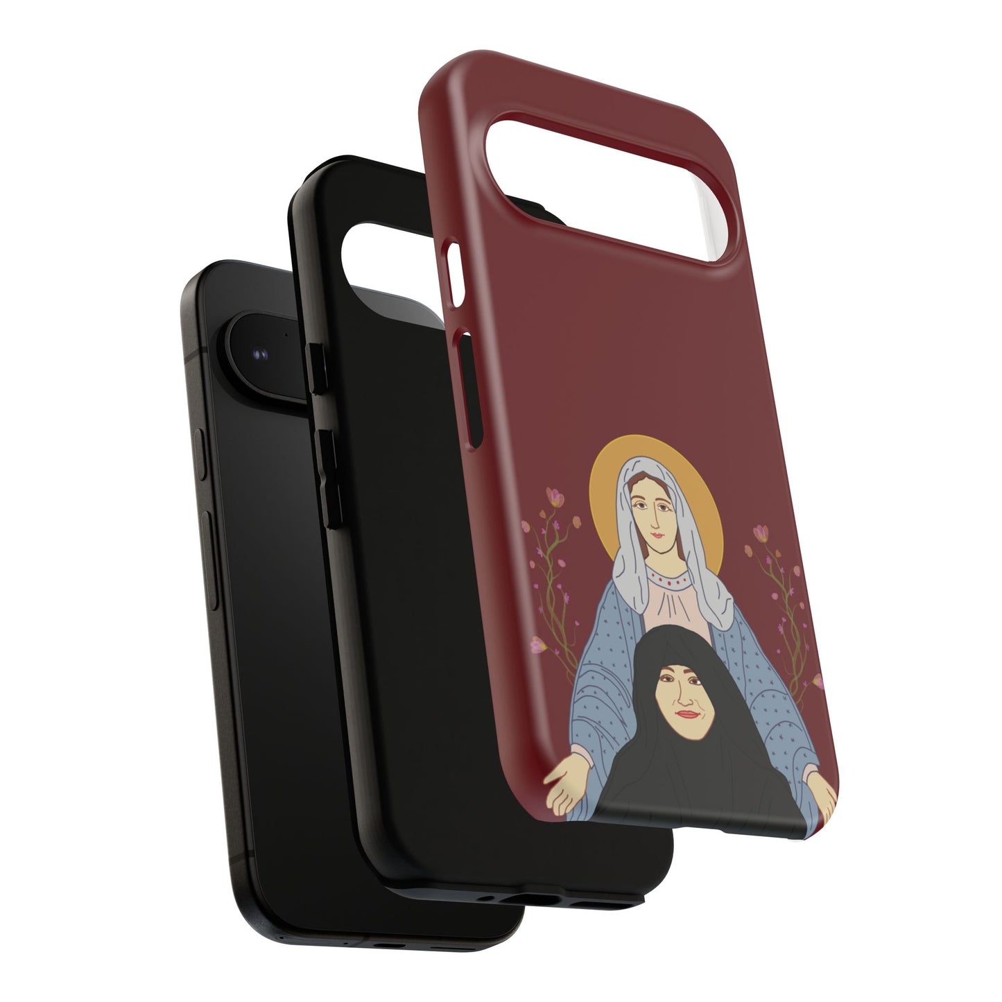 St. Mary & Tamav Erene Tough Cases: Stylish Gift for Friends, Unique Cover for Women, Tech Accessory