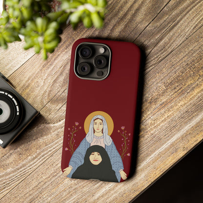 St. Mary & Tamav Erene Tough Cases: Stylish Gift for Friends, Unique Cover for Women, Tech Accessory
