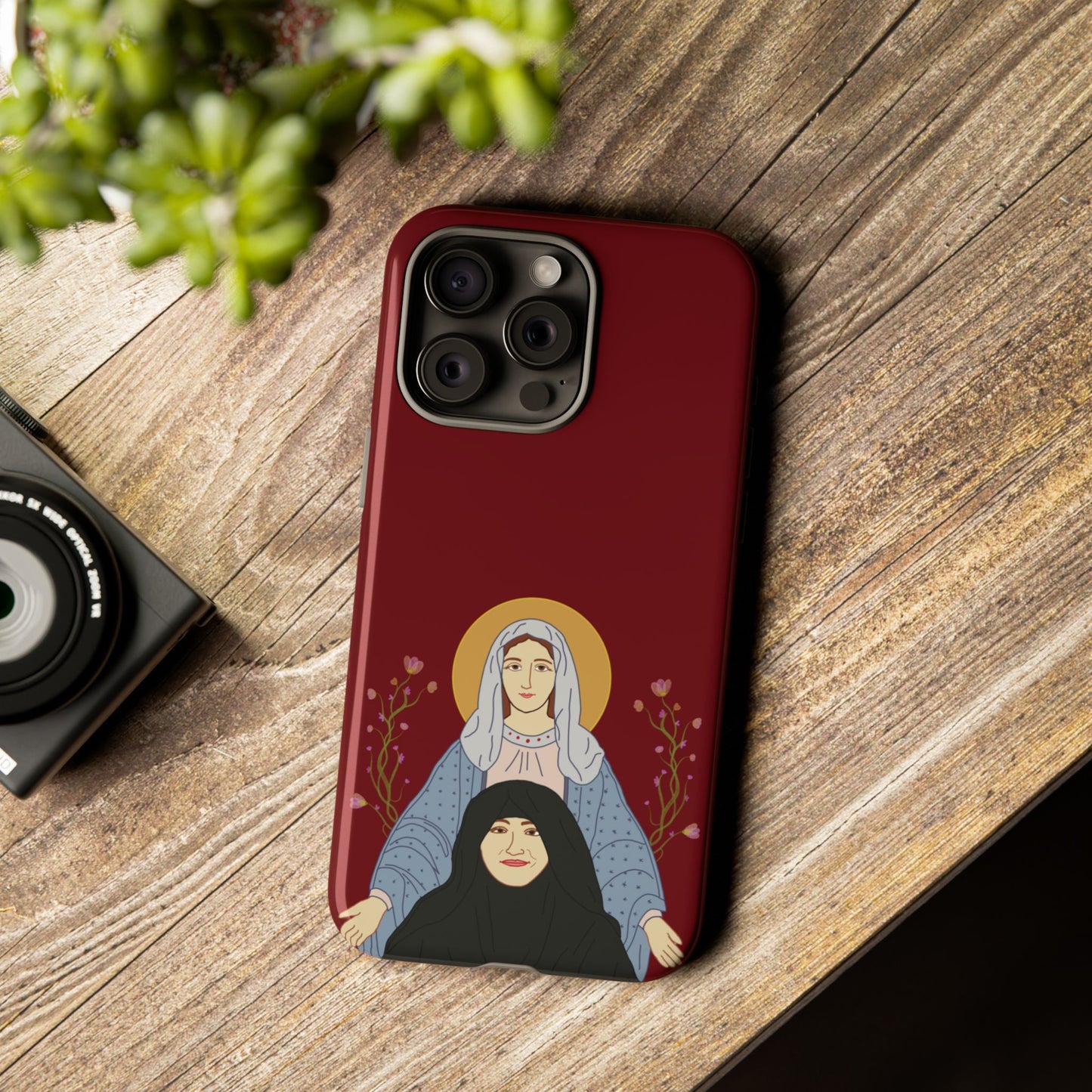 St. Mary & Tamav Erene Tough Cases: Stylish Gift for Friends, Unique Cover for Women, Tech Accessory