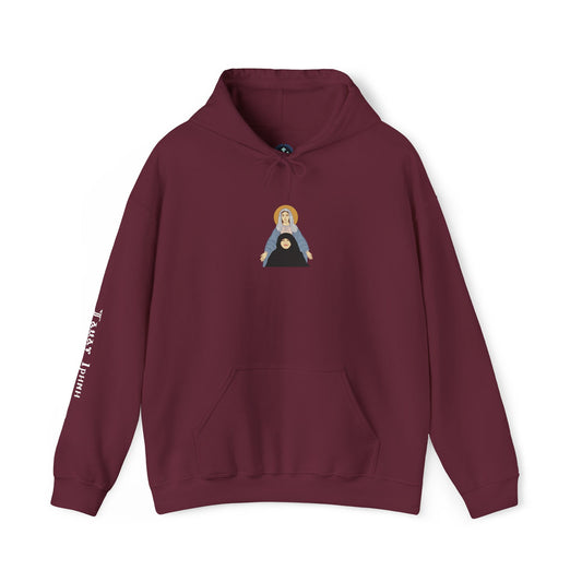 St. Mary & Tamav Erene Hoodie | Unisex Heavy Blend Sweatshirt, Religious Apparel, Spiritual Gift, Cozy Layer, Inspirational Clothing