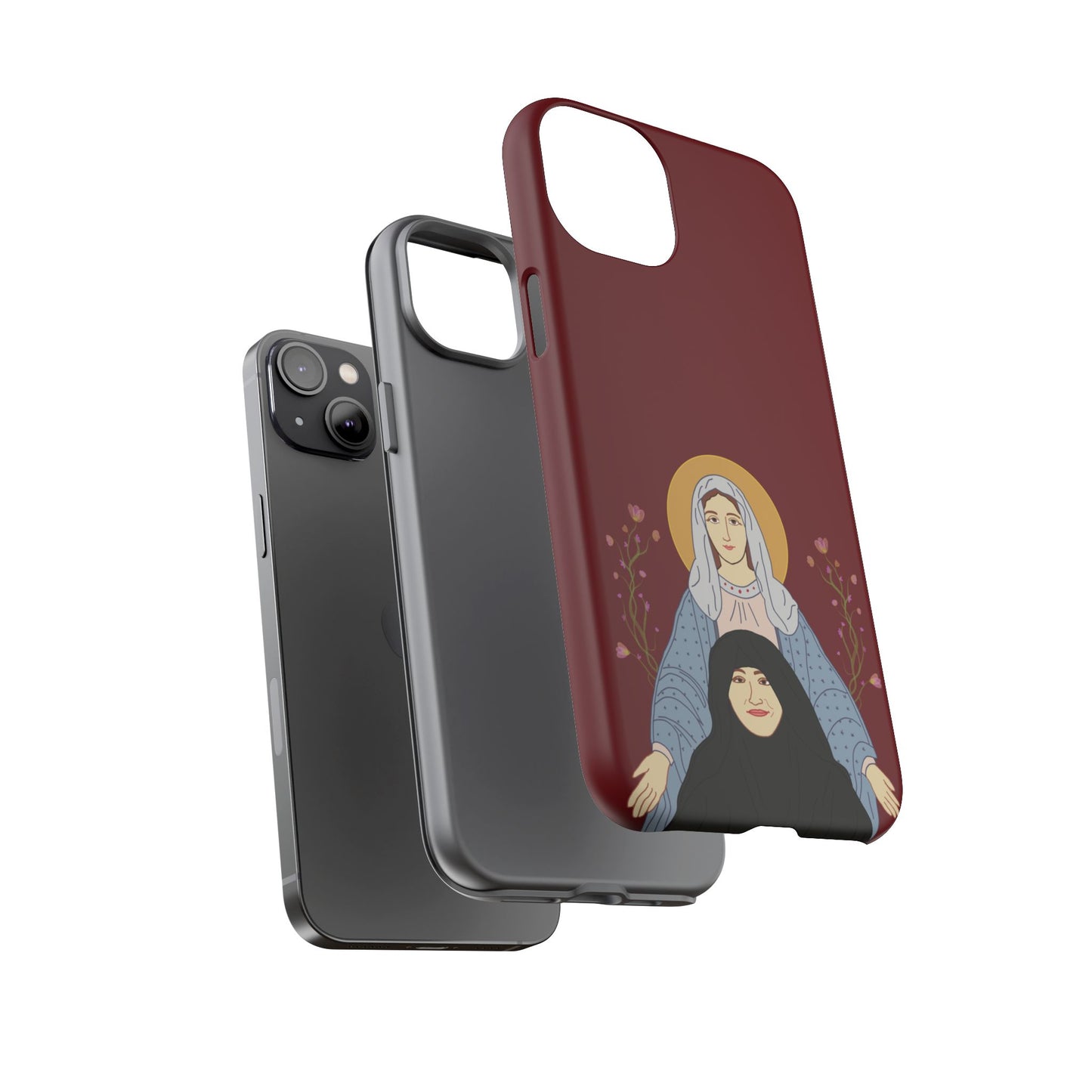 St. Mary & Tamav Erene Tough Cases: Stylish Gift for Friends, Unique Cover for Women, Tech Accessory