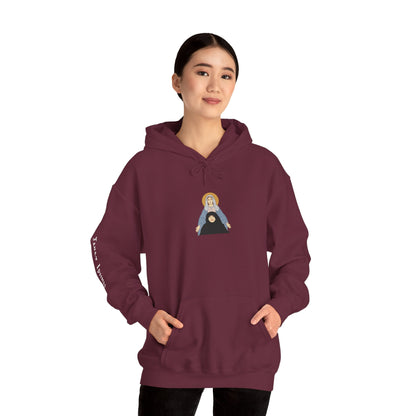 St. Mary & Tamav Erene Hoodie | Unisex Heavy Blend Sweatshirt, Religious Apparel, Spiritual Gift, Cozy Layer, Inspirational Clothing
