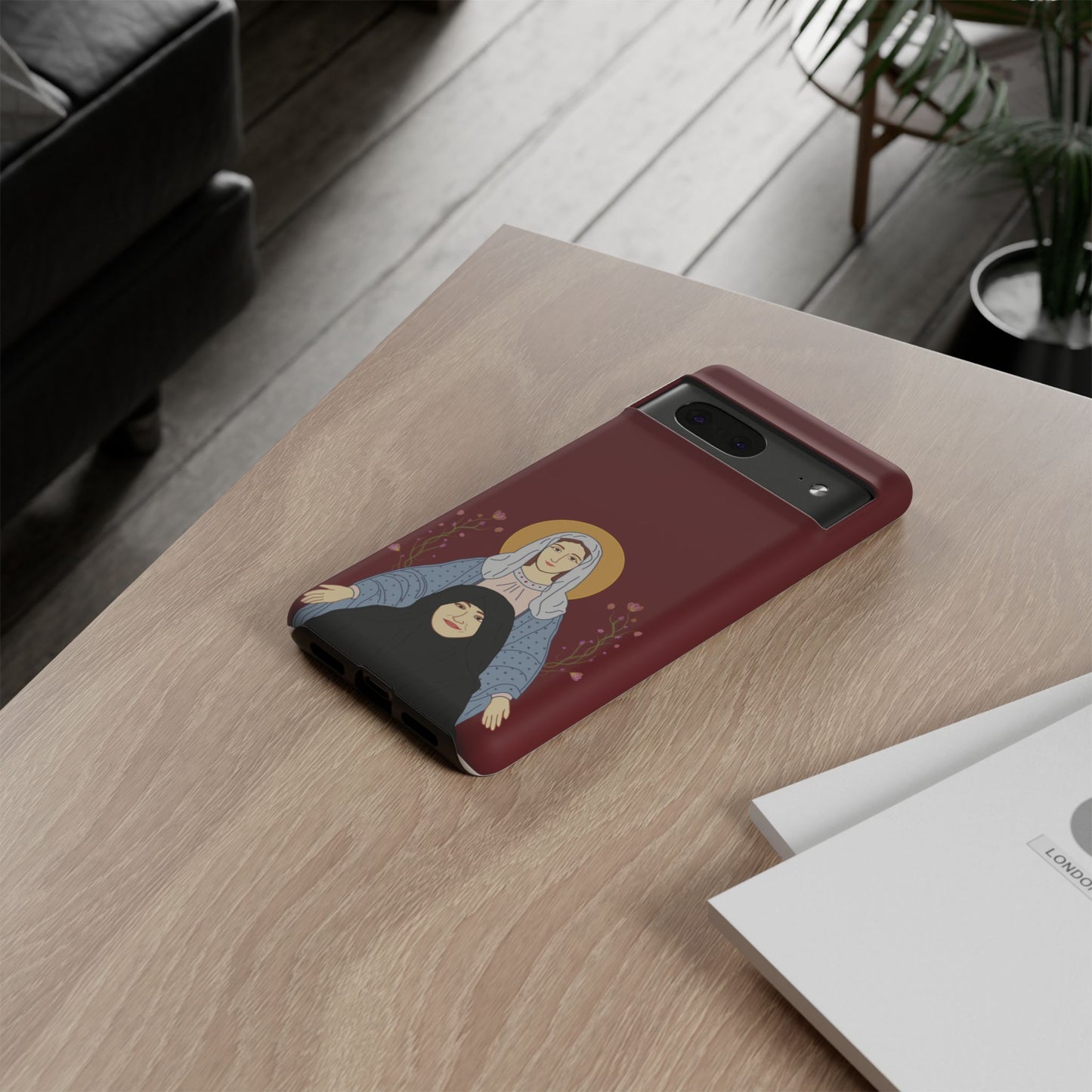 St. Mary & Tamav Erene Tough Cases: Stylish Gift for Friends, Unique Cover for Women, Tech Accessory