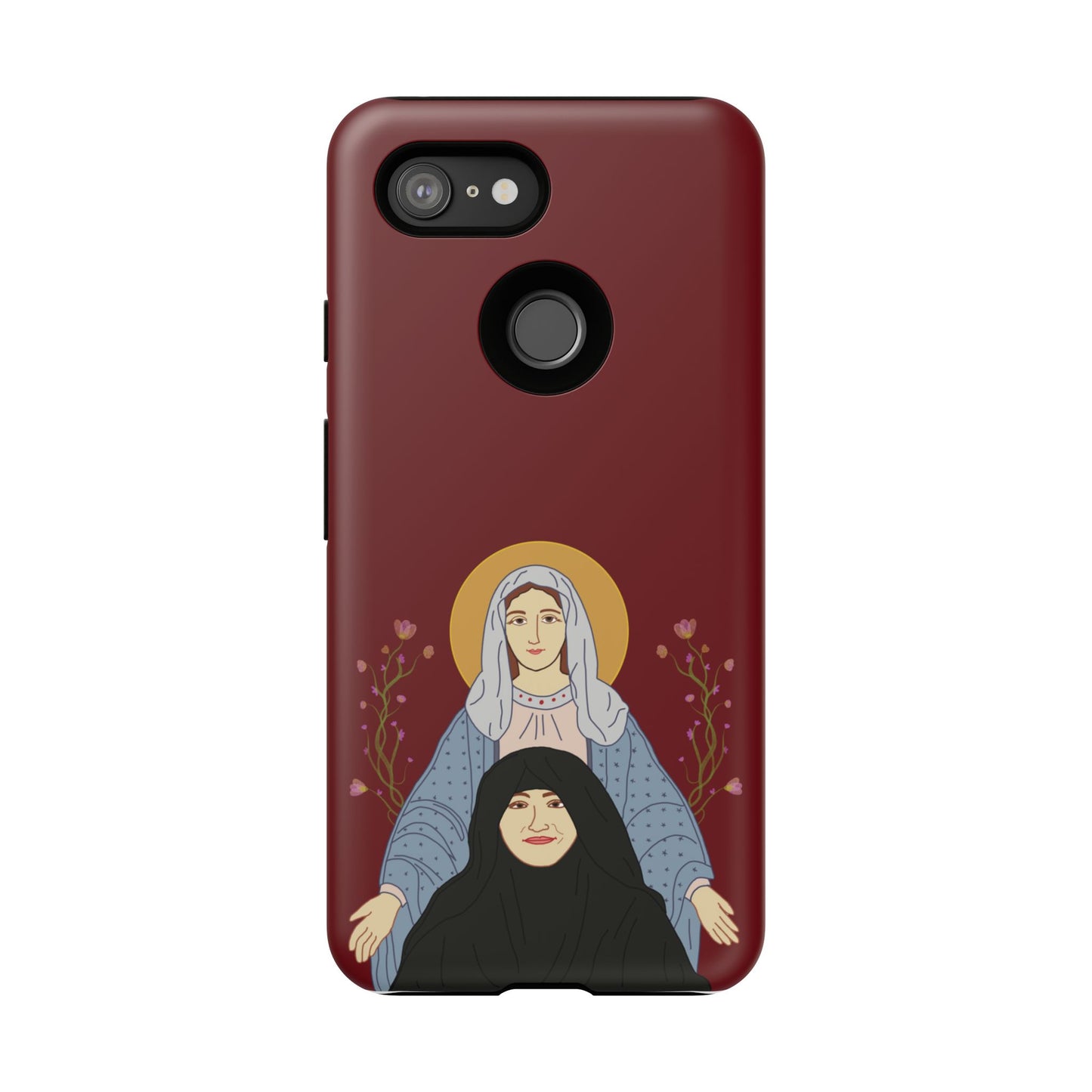 St. Mary & Tamav Erene Tough Cases: Stylish Gift for Friends, Unique Cover for Women, Tech Accessory
