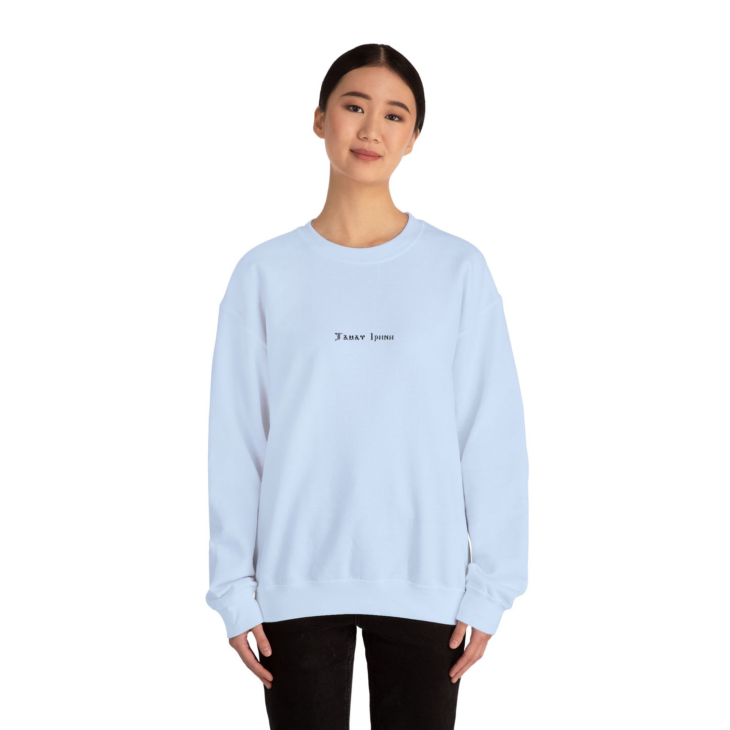 Tamav Erene Coptic Name Light Colors Cozy Unisex Crewneck Sweatshirt for Everyday Comfort, Casual Wear, Gift for Friends, Layering Essential, Relaxed Style