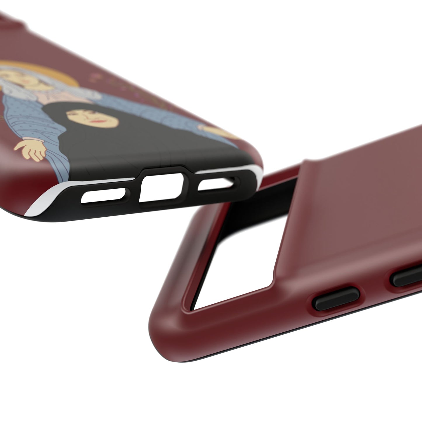 St. Mary & Tamav Erene Tough Cases: Stylish Gift for Friends, Unique Cover for Women, Tech Accessory