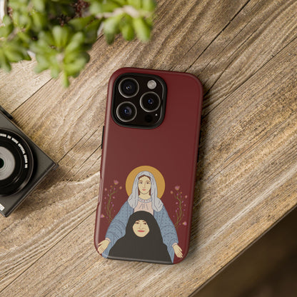 St. Mary & Tamav Erene Tough Cases: Stylish Gift for Friends, Unique Cover for Women, Tech Accessory