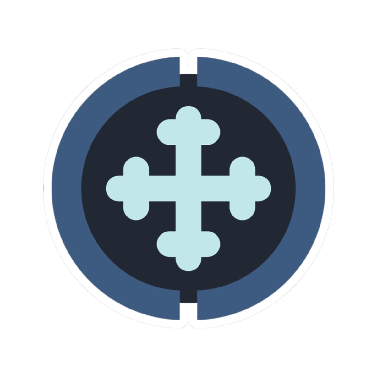 Coptic Central Bubble-Free Stickers