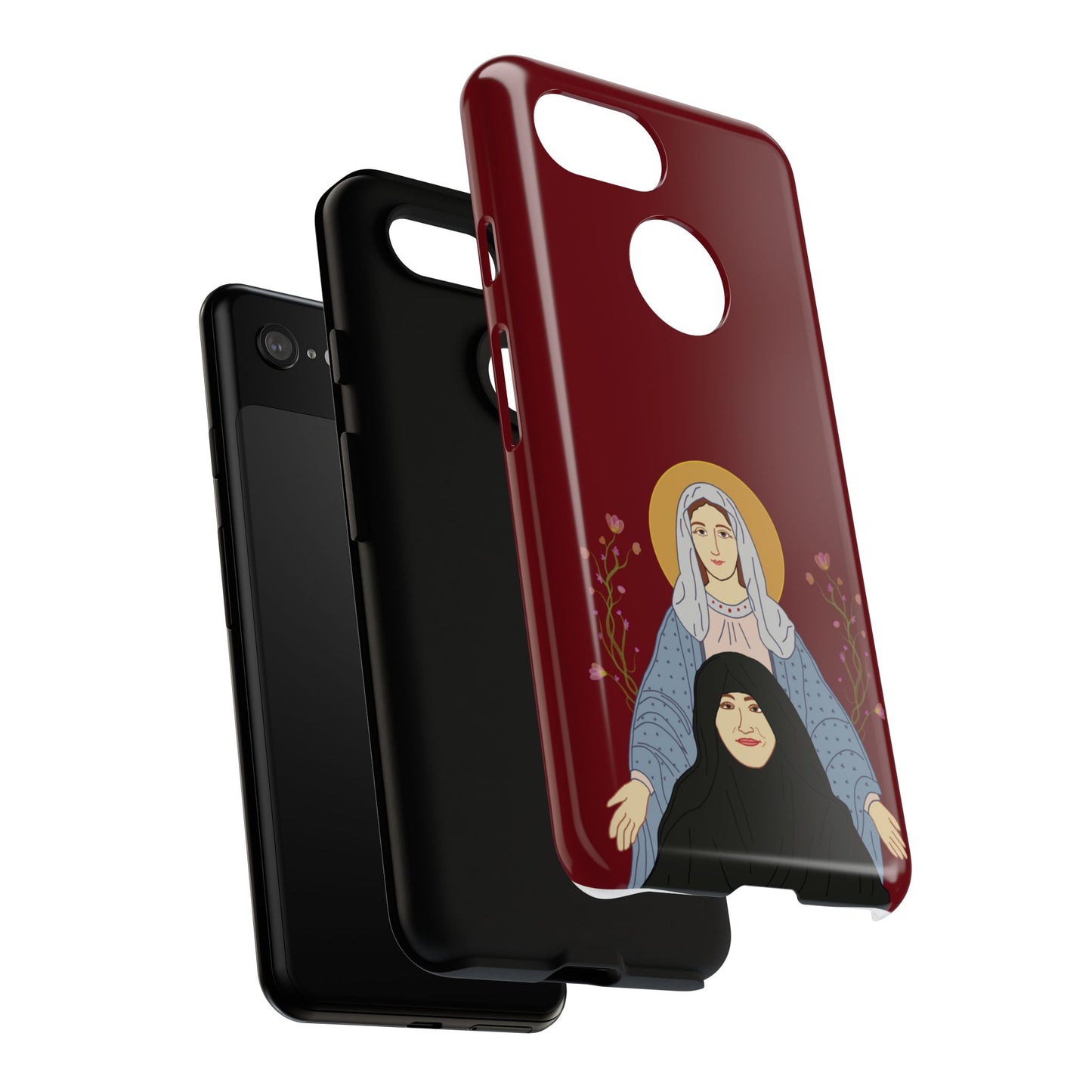St. Mary & Tamav Erene Tough Cases: Stylish Gift for Friends, Unique Cover for Women, Tech Accessory