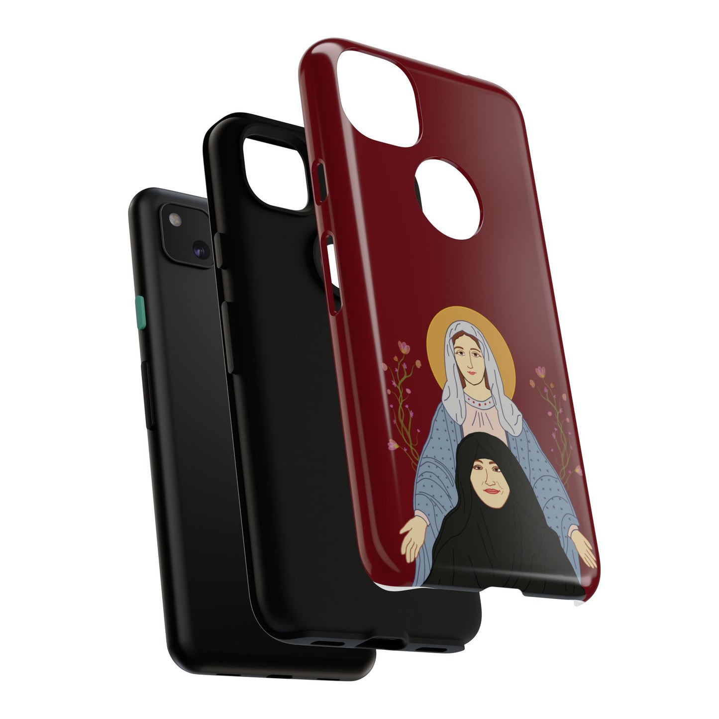 St. Mary & Tamav Erene Tough Cases: Stylish Gift for Friends, Unique Cover for Women, Tech Accessory