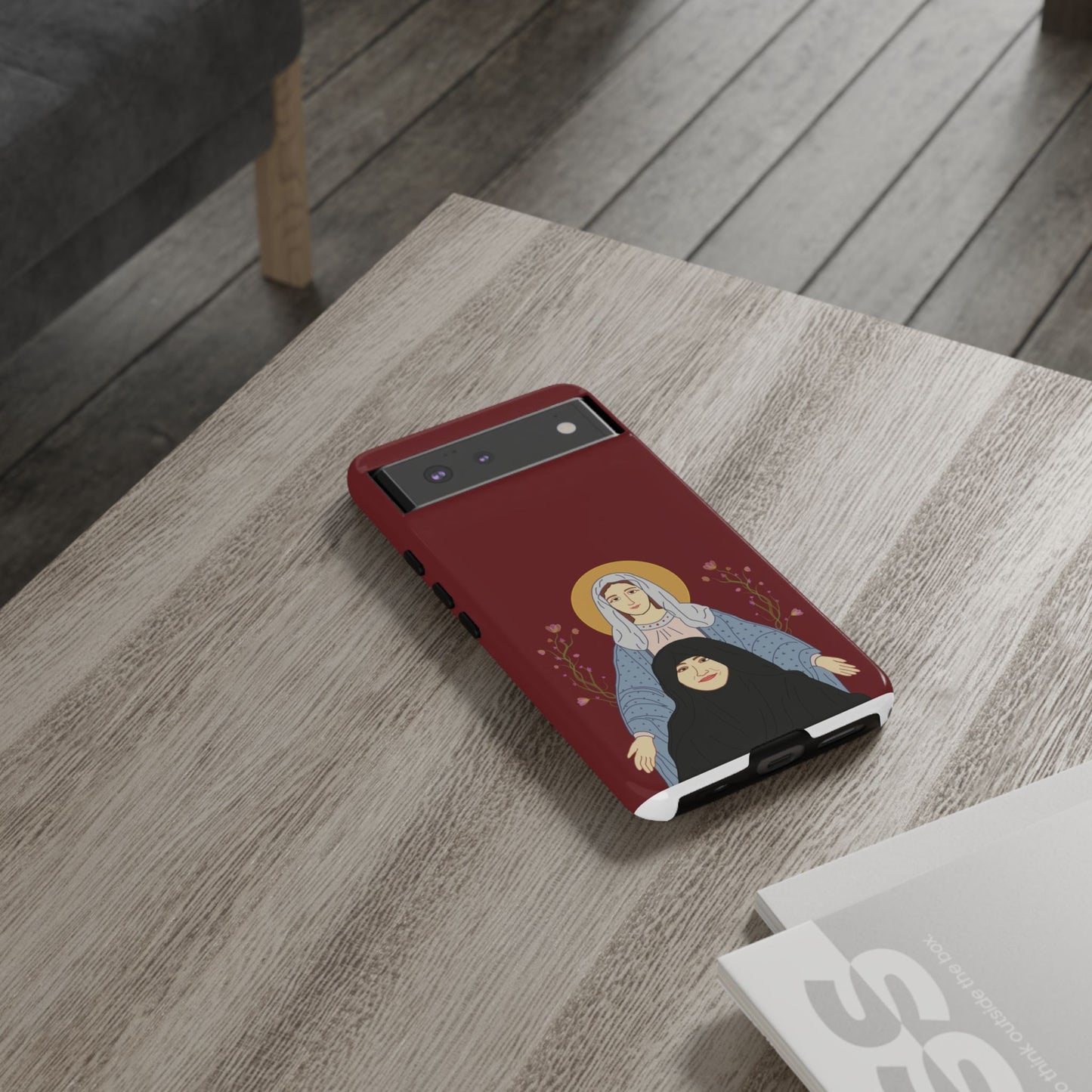 St. Mary & Tamav Erene Tough Cases: Stylish Gift for Friends, Unique Cover for Women, Tech Accessory