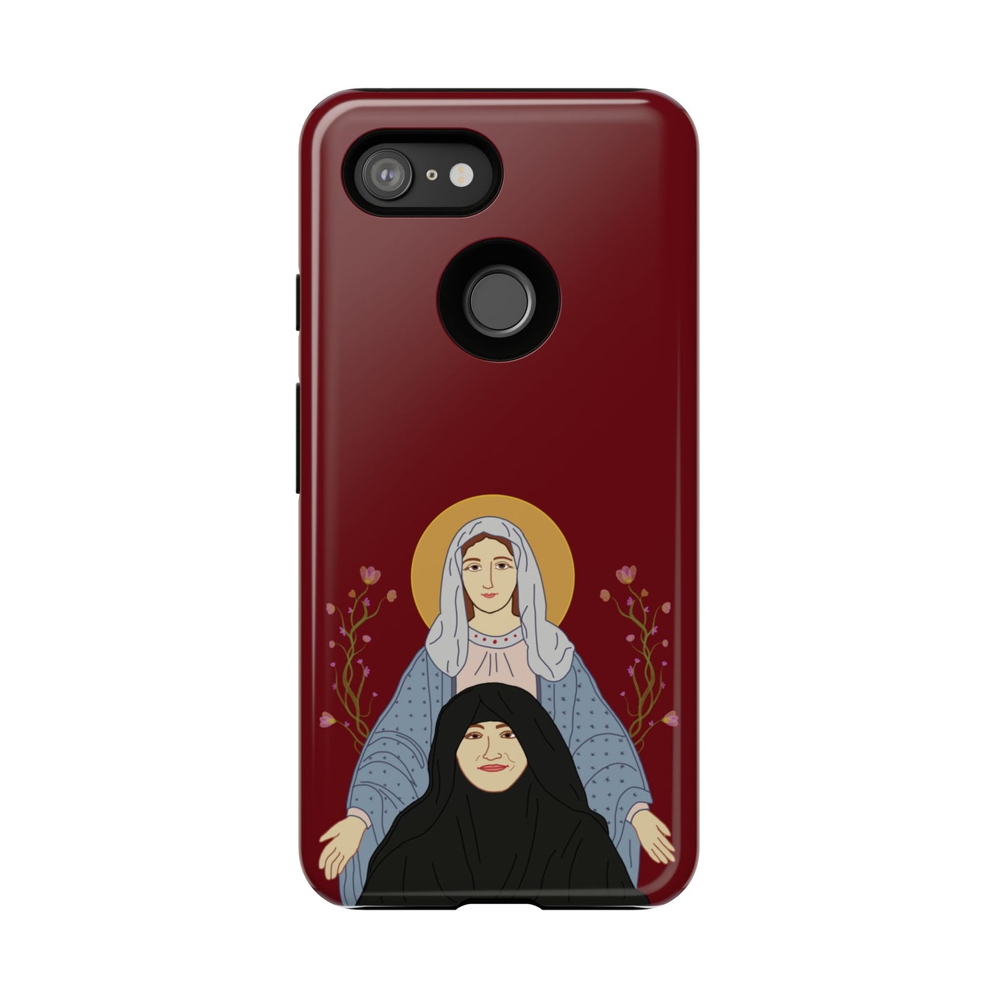 St. Mary & Tamav Erene Tough Cases: Stylish Gift for Friends, Unique Cover for Women, Tech Accessory