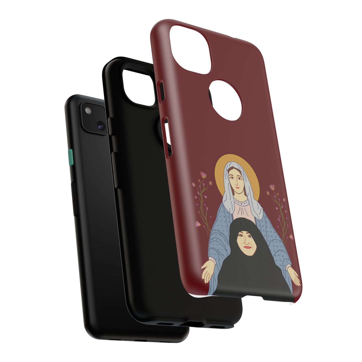 St. Mary & Tamav Erene Tough Cases: Stylish Gift for Friends, Unique Cover for Women, Tech Accessory
