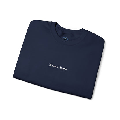 Tamav Erene Coptic Name Dark Colors Cozy Unisex Crewneck Sweatshirt for Everyday Comfort, Casual Wear, Gift for Friends, Layering Essential, Relaxed Style