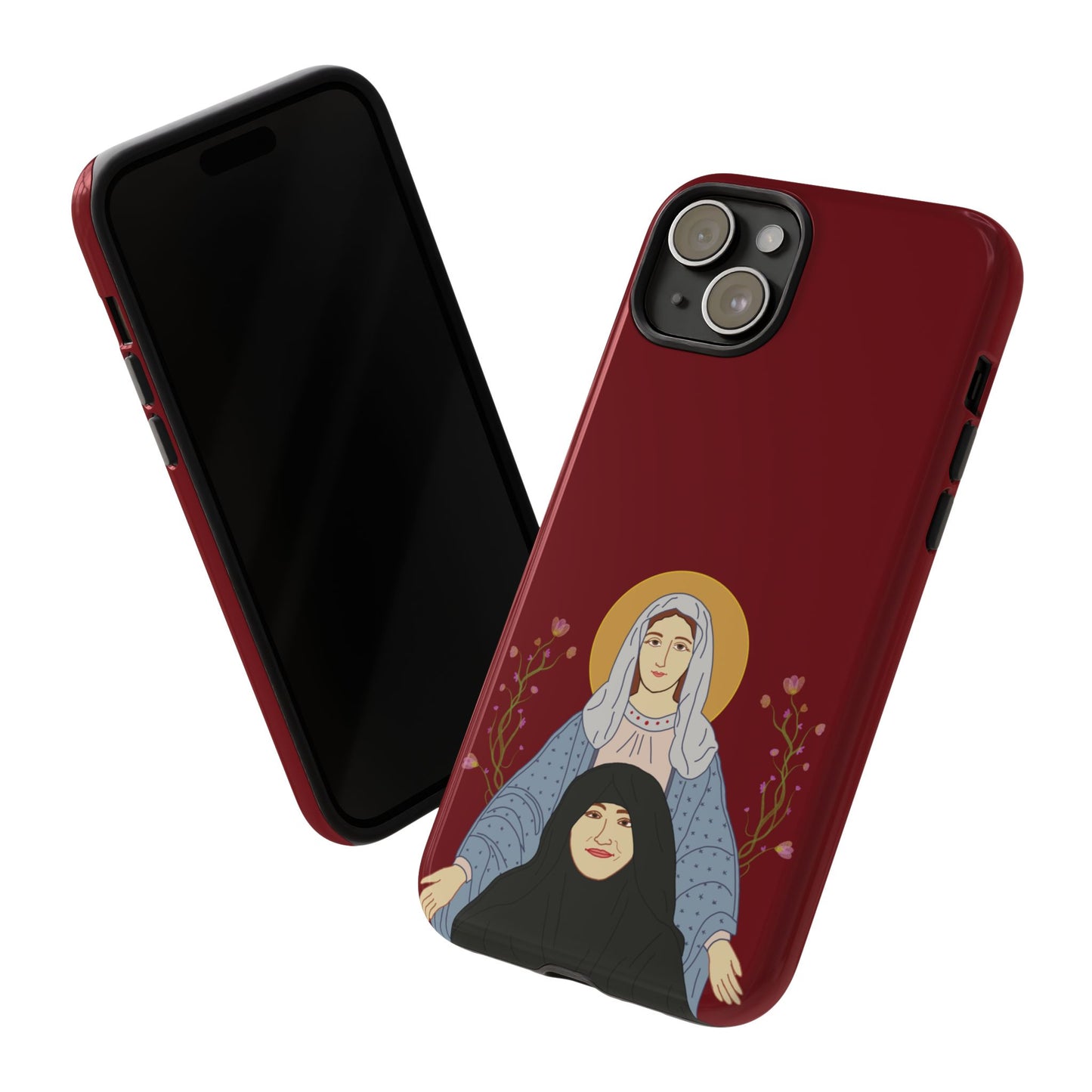 St. Mary & Tamav Erene Tough Cases: Stylish Gift for Friends, Unique Cover for Women, Tech Accessory