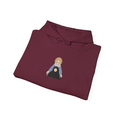 St. Mary & Tamav Erene Hoodie | Unisex Heavy Blend Sweatshirt, Religious Apparel, Spiritual Gift, Cozy Layer, Inspirational Clothing