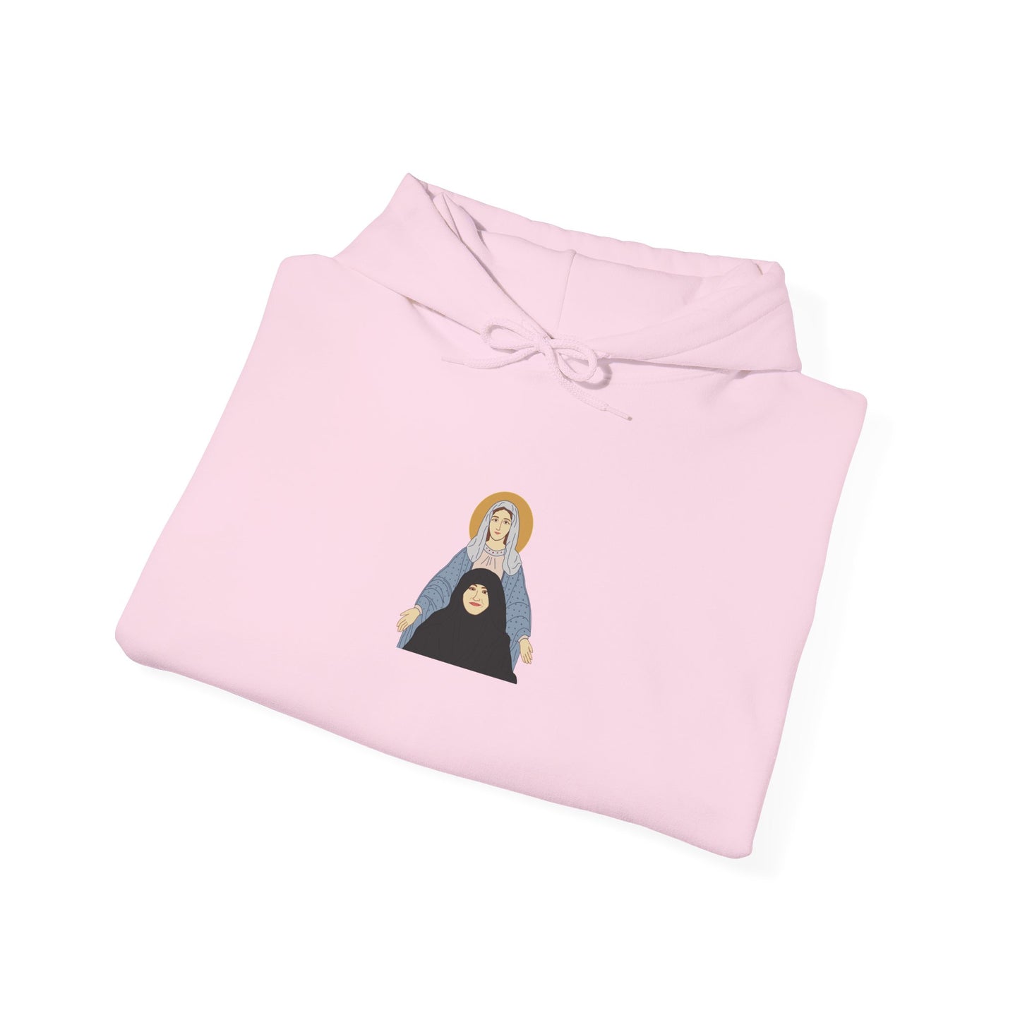 St. Mary & Tamav Erene Hoodie | Unisex Heavy Blend Sweatshirt, Religious Apparel, Spiritual Gift, Cozy Layer, Inspirational Clothing