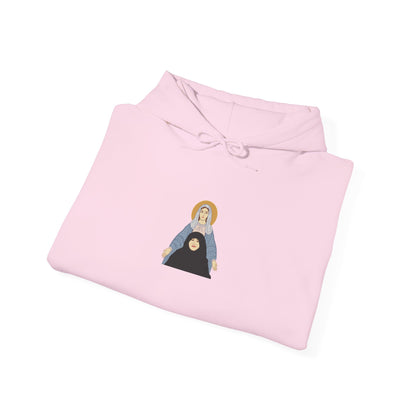 St. Mary & Tamav Erene Hoodie | Unisex Heavy Blend Sweatshirt, Religious Apparel, Spiritual Gift, Cozy Layer, Inspirational Clothing