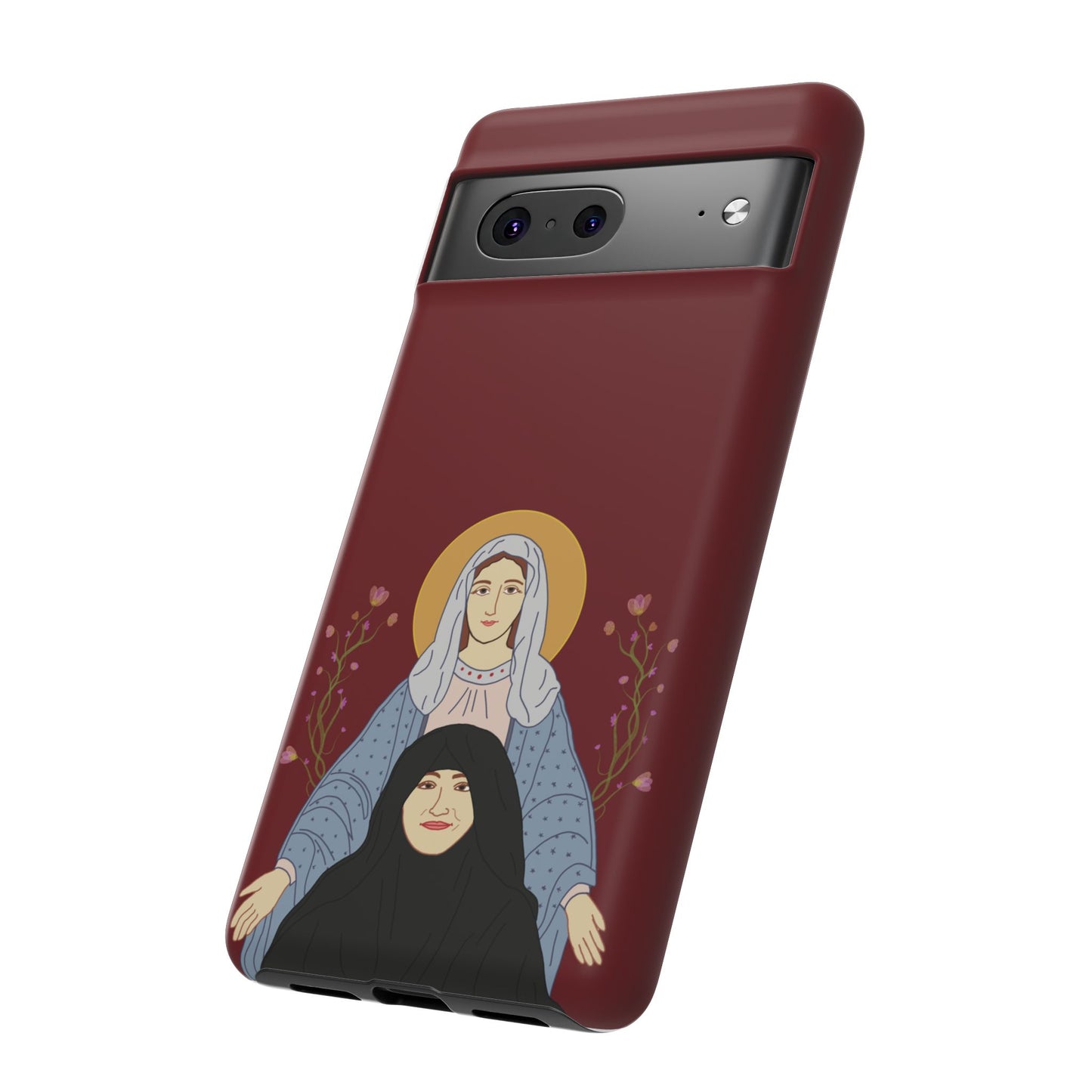 St. Mary & Tamav Erene Tough Cases: Stylish Gift for Friends, Unique Cover for Women, Tech Accessory