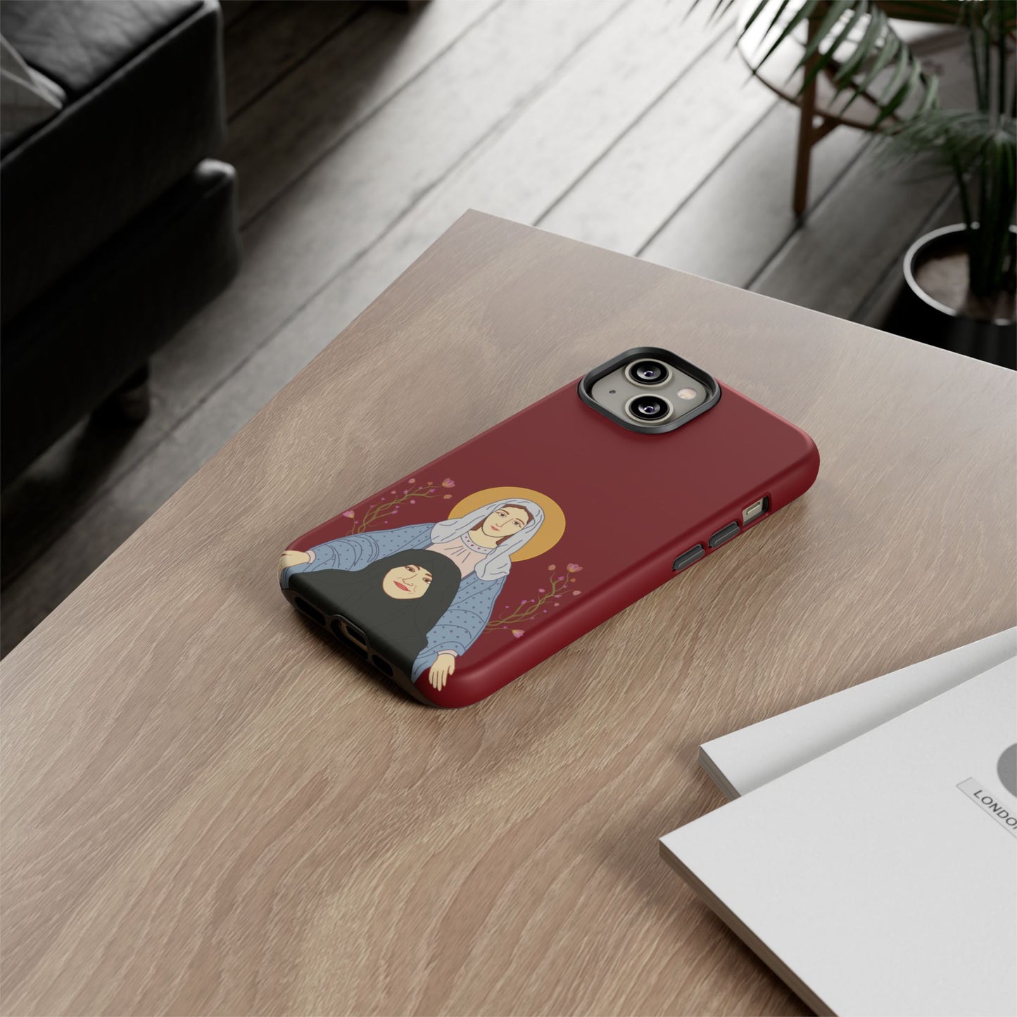 St. Mary & Tamav Erene Tough Cases: Stylish Gift for Friends, Unique Cover for Women, Tech Accessory