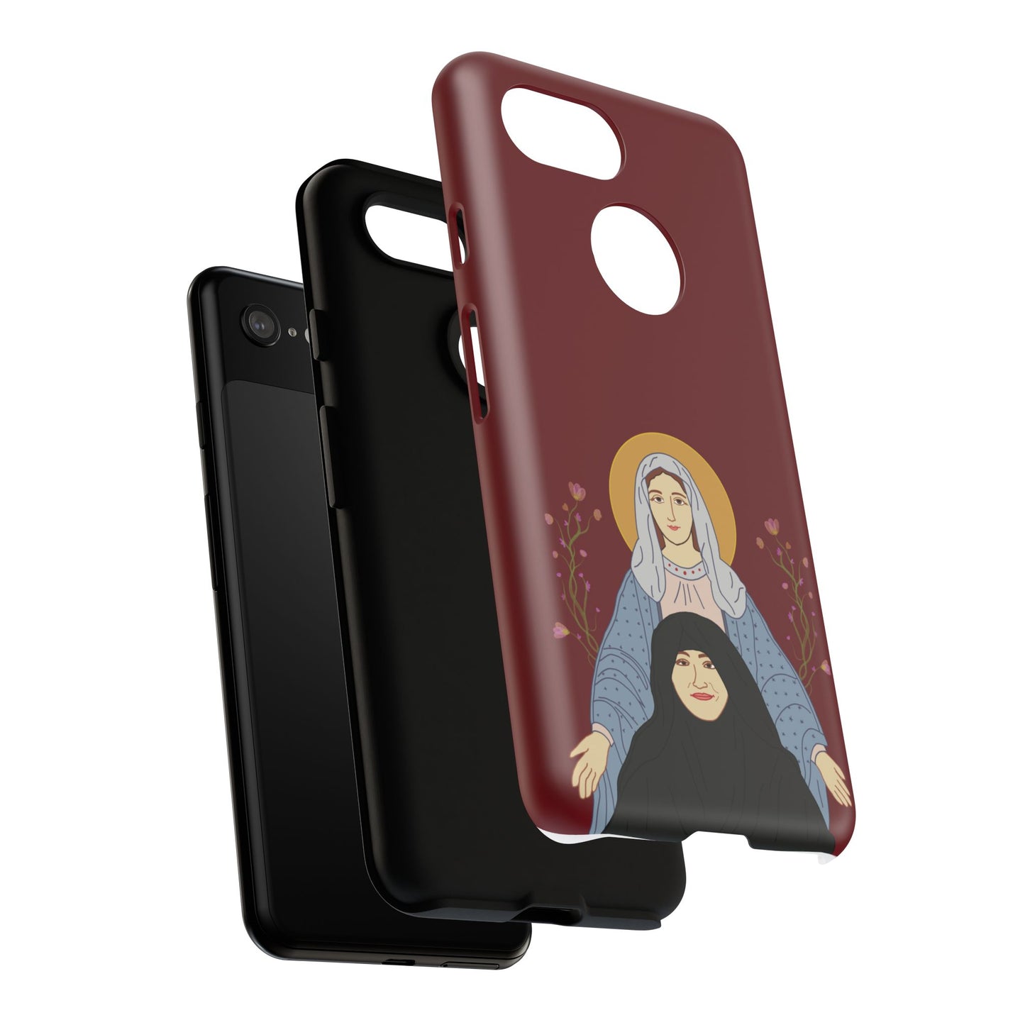 St. Mary & Tamav Erene Tough Cases: Stylish Gift for Friends, Unique Cover for Women, Tech Accessory