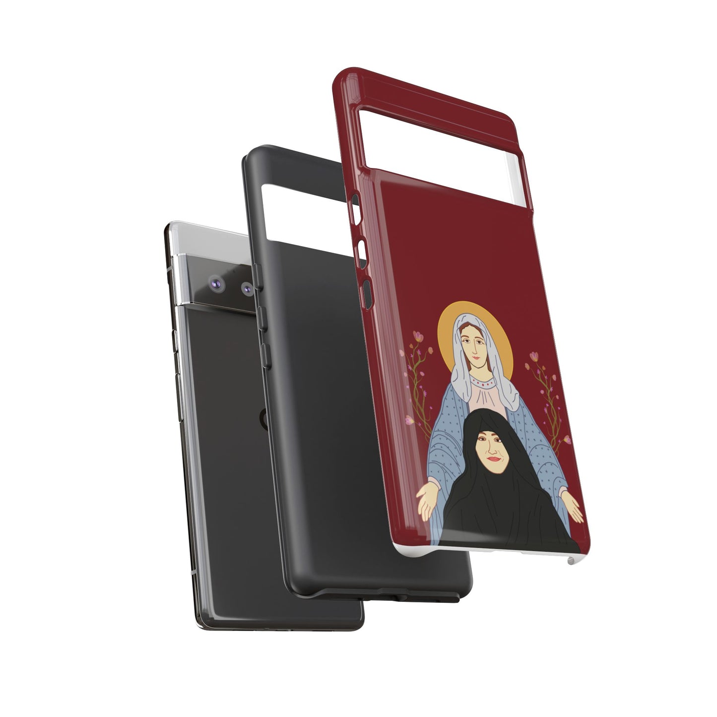 St. Mary & Tamav Erene Tough Cases: Stylish Gift for Friends, Unique Cover for Women, Tech Accessory