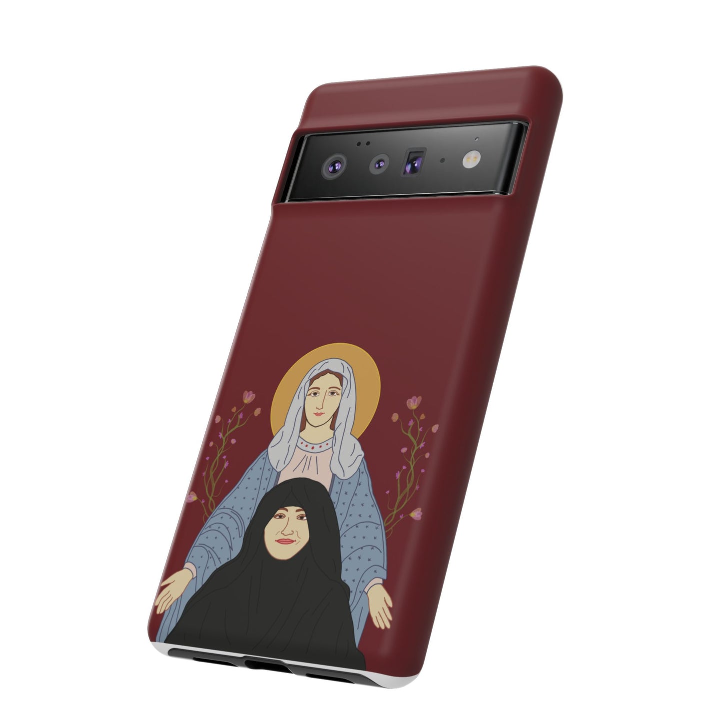 St. Mary & Tamav Erene Tough Cases: Stylish Gift for Friends, Unique Cover for Women, Tech Accessory