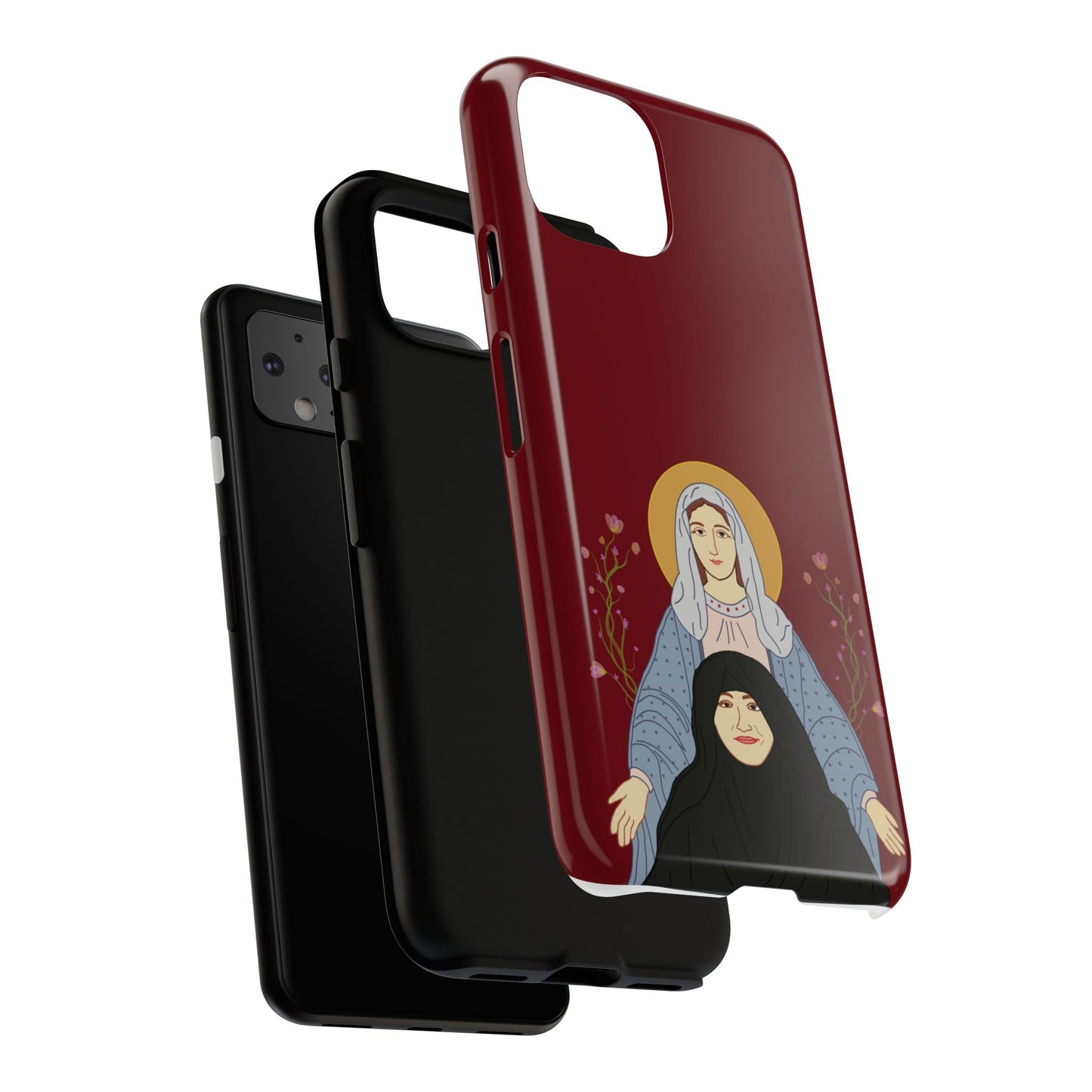 St. Mary & Tamav Erene Tough Cases: Stylish Gift for Friends, Unique Cover for Women, Tech Accessory