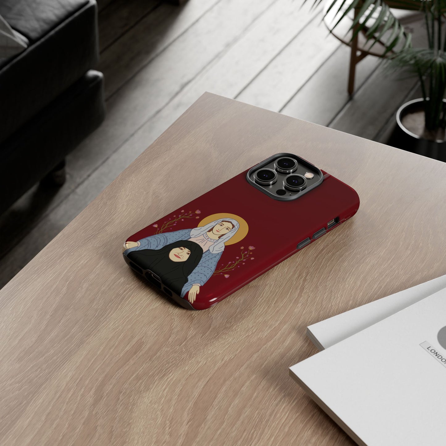 St. Mary & Tamav Erene Tough Cases: Stylish Gift for Friends, Unique Cover for Women, Tech Accessory
