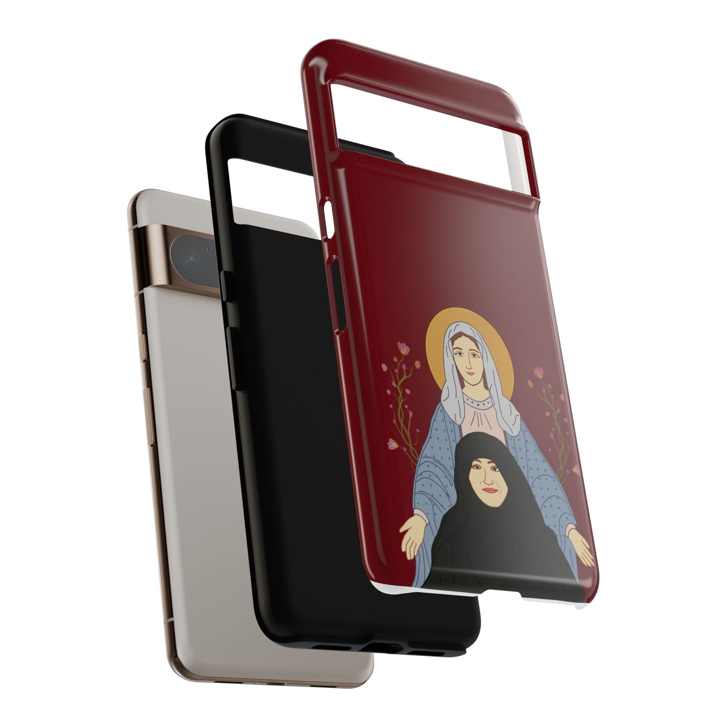 St. Mary & Tamav Erene Tough Cases: Stylish Gift for Friends, Unique Cover for Women, Tech Accessory