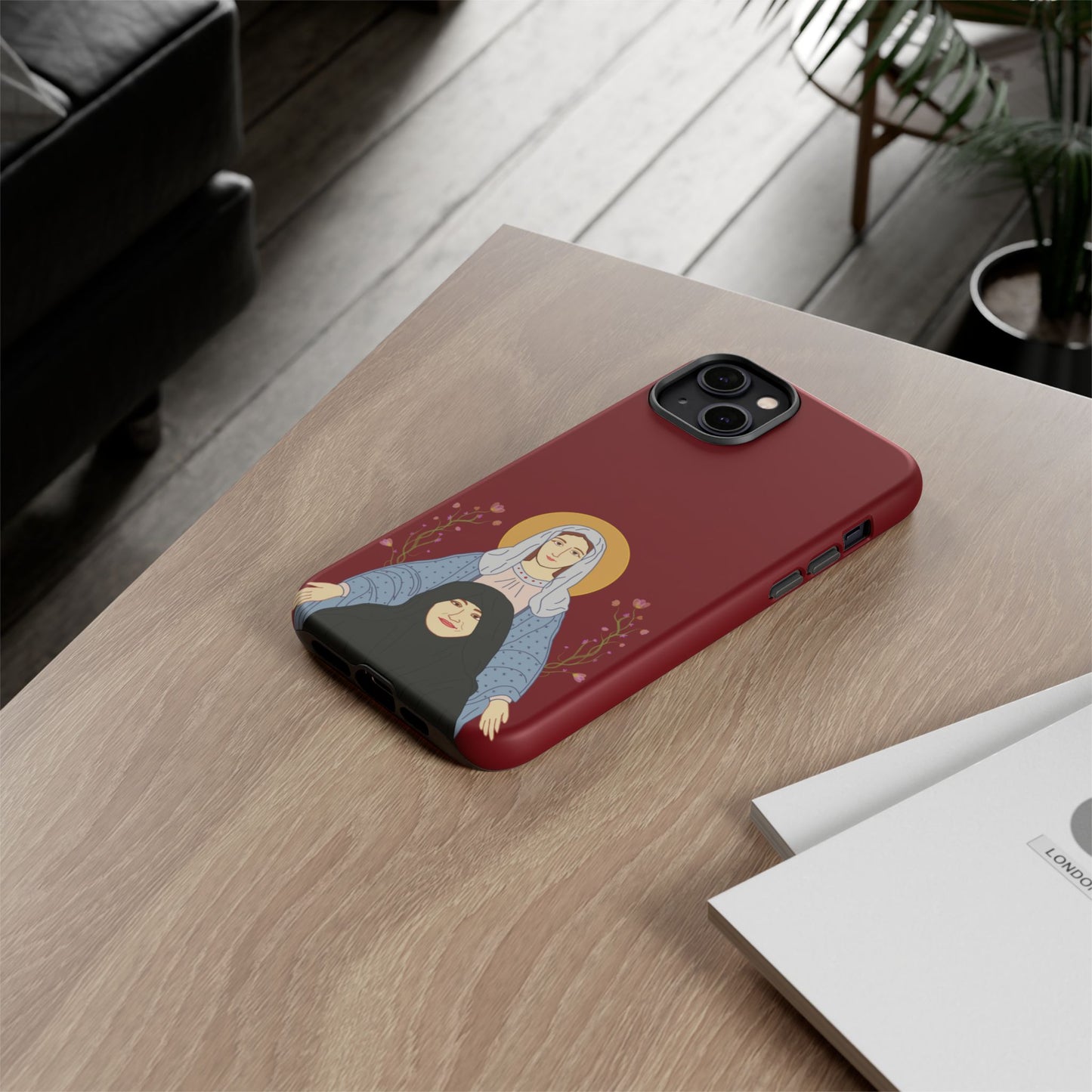 St. Mary & Tamav Erene Tough Cases: Stylish Gift for Friends, Unique Cover for Women, Tech Accessory
