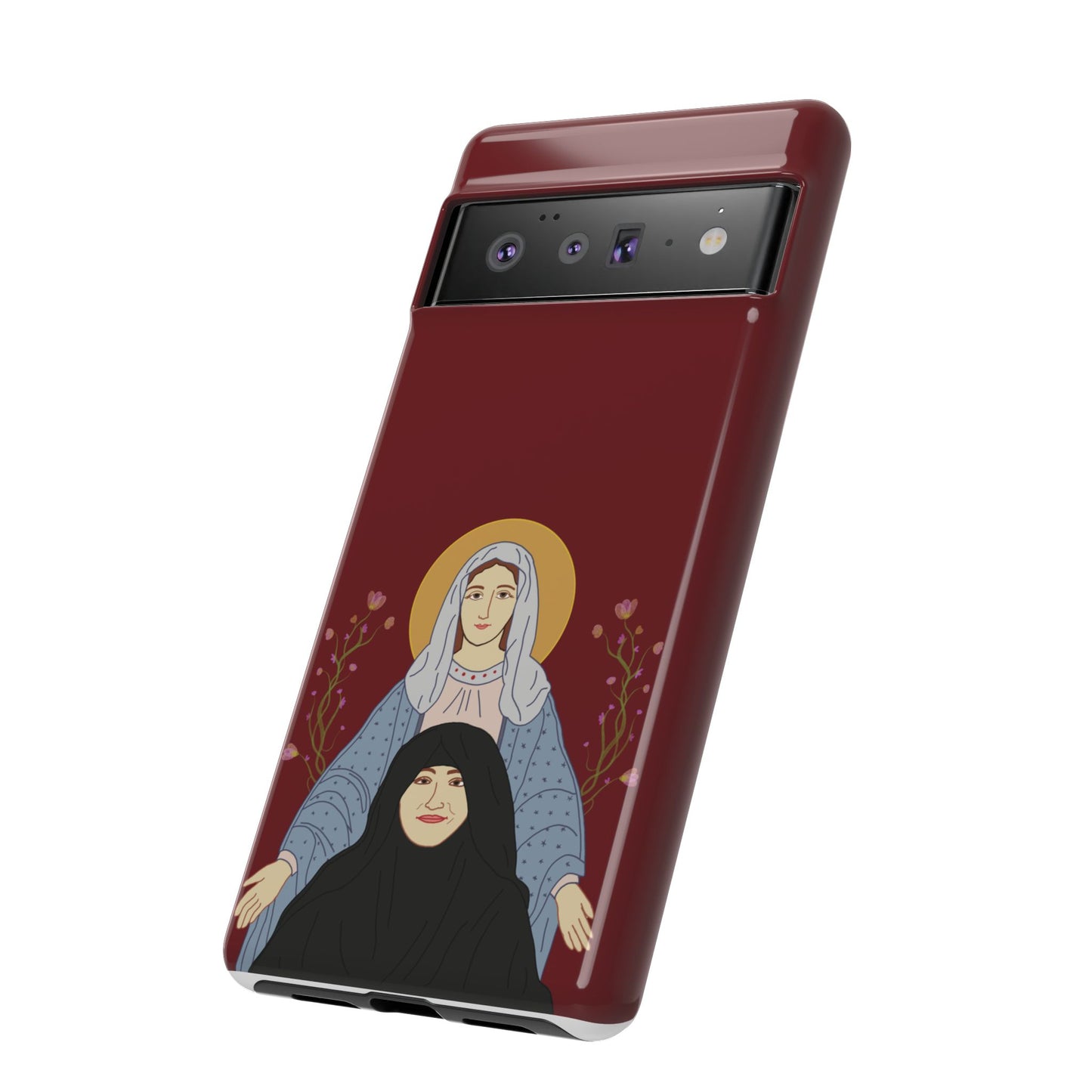 St. Mary & Tamav Erene Tough Cases: Stylish Gift for Friends, Unique Cover for Women, Tech Accessory