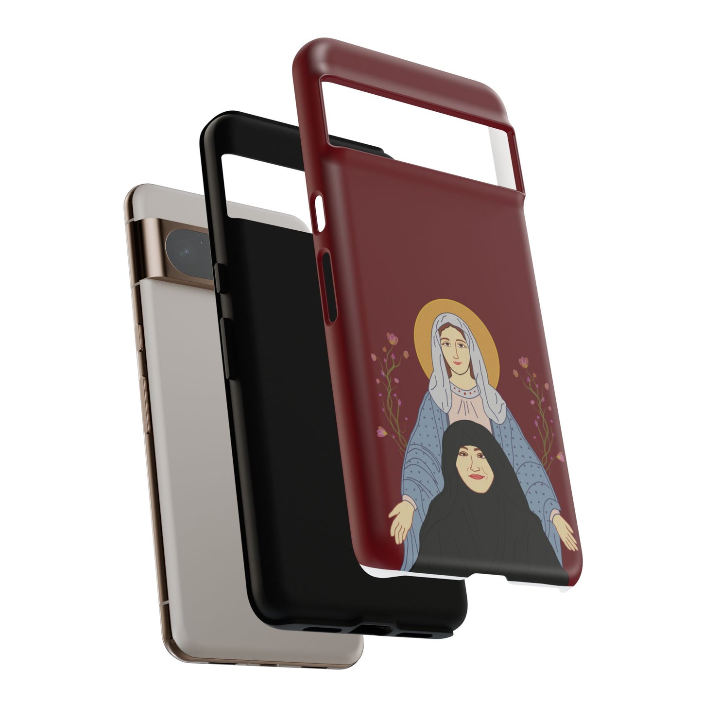 St. Mary & Tamav Erene Tough Cases: Stylish Gift for Friends, Unique Cover for Women, Tech Accessory