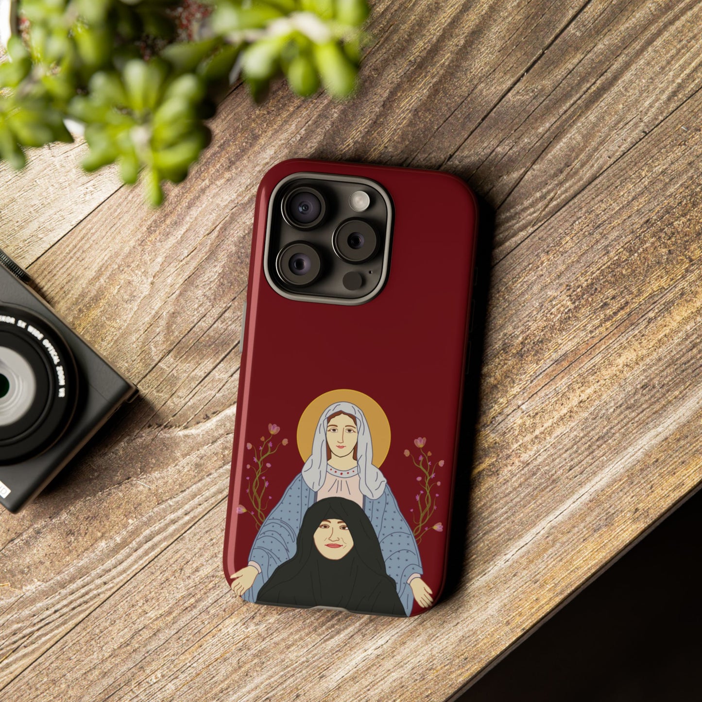 St. Mary & Tamav Erene Tough Cases: Stylish Gift for Friends, Unique Cover for Women, Tech Accessory