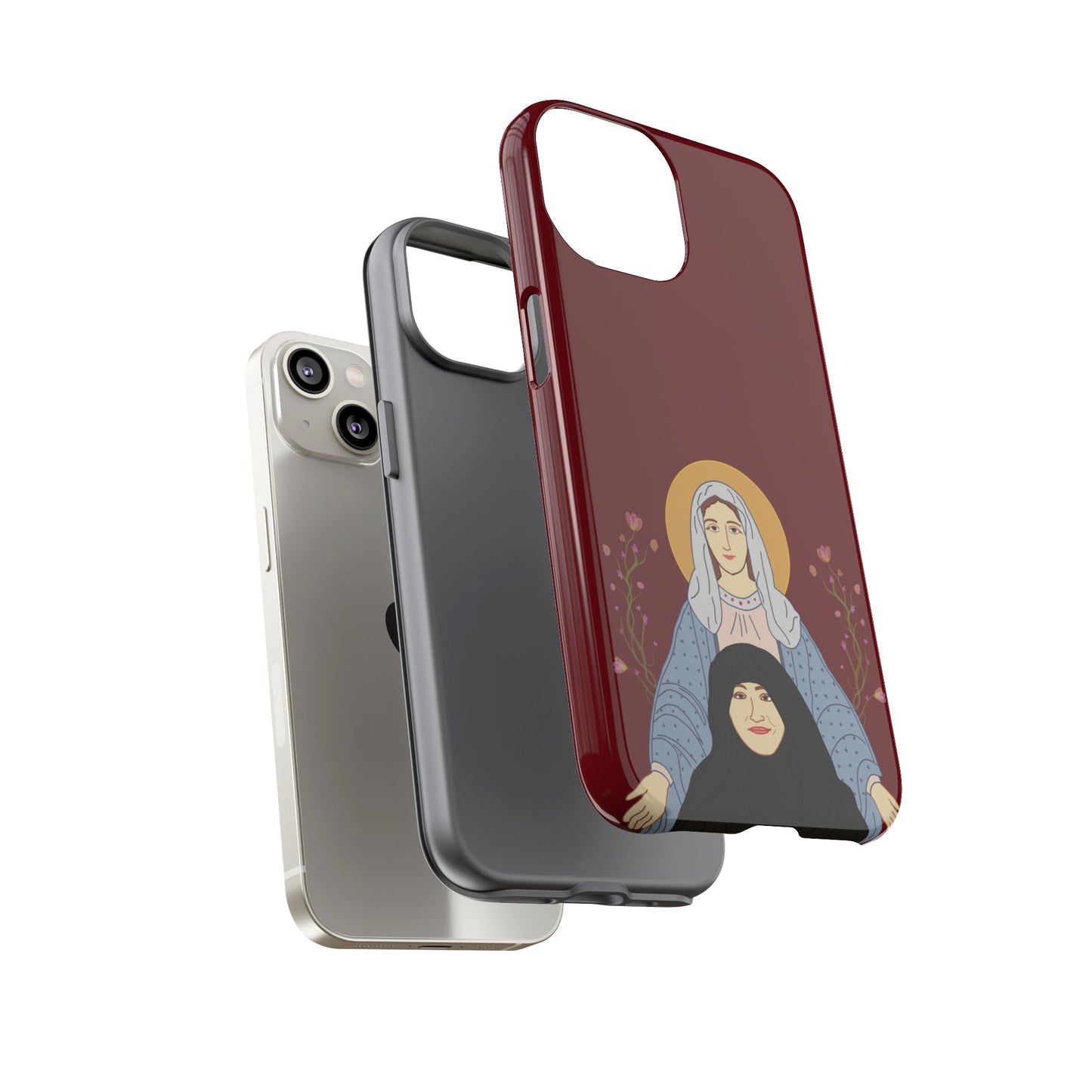 St. Mary & Tamav Erene Tough Cases: Stylish Gift for Friends, Unique Cover for Women, Tech Accessory