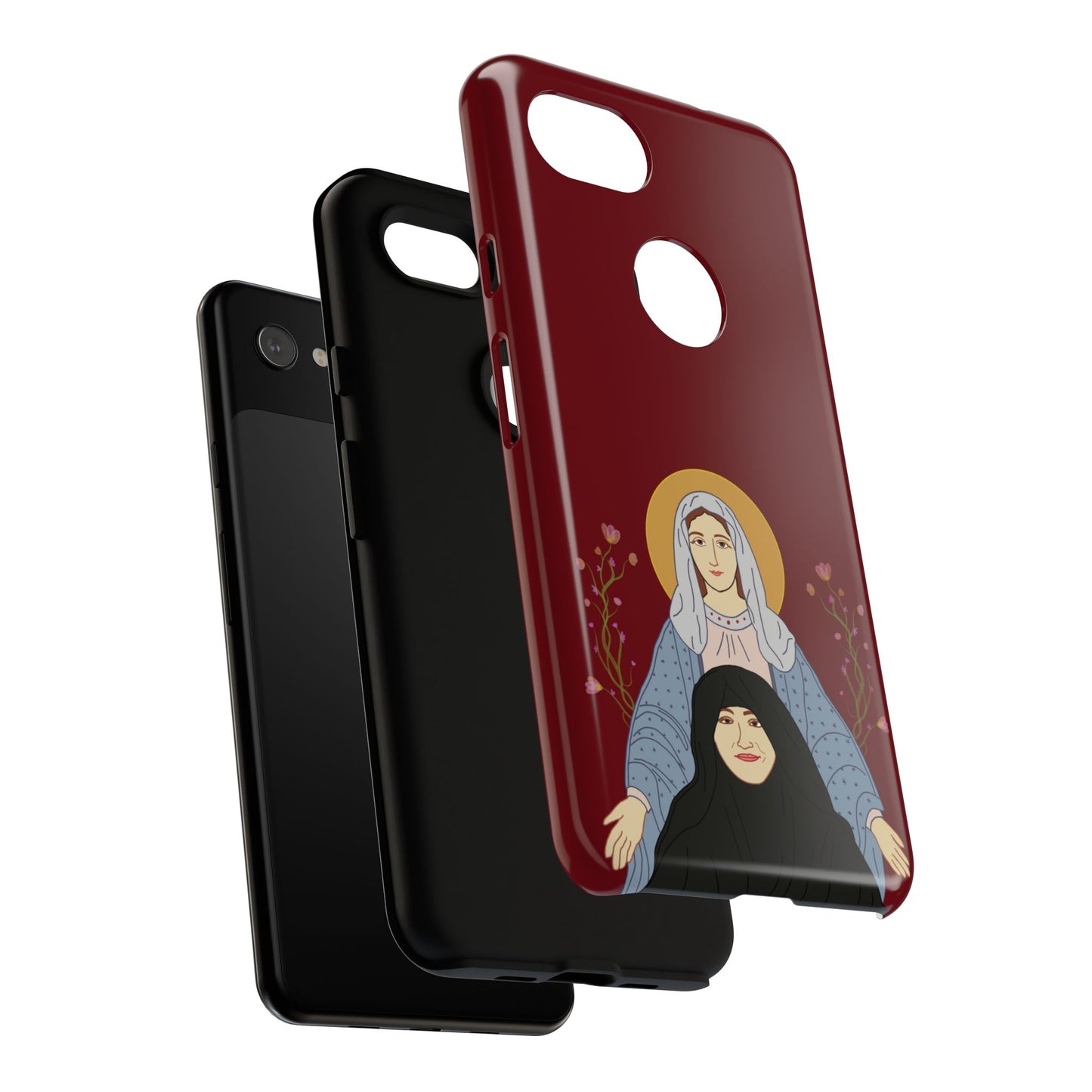 St. Mary & Tamav Erene Tough Cases: Stylish Gift for Friends, Unique Cover for Women, Tech Accessory