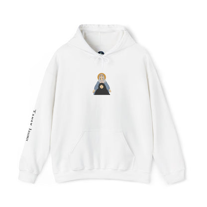 St. Mary & Tamav Erene Hoodie | Unisex Heavy Blend Sweatshirt, Religious Apparel, Spiritual Gift, Cozy Layer, Inspirational Clothing
